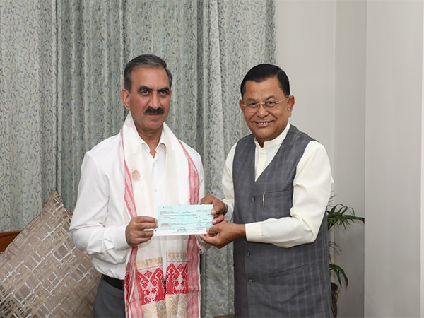 Assam Minister Prasanta Phukan and Himachal Pradesh CM, Sukhvinder Singh Sukhu (Photo/ANI) Assam Minister Prasanta Phukan and Himachal Pradesh CM, Sukhvinder Singh Sukhu (Photo/ANI)
