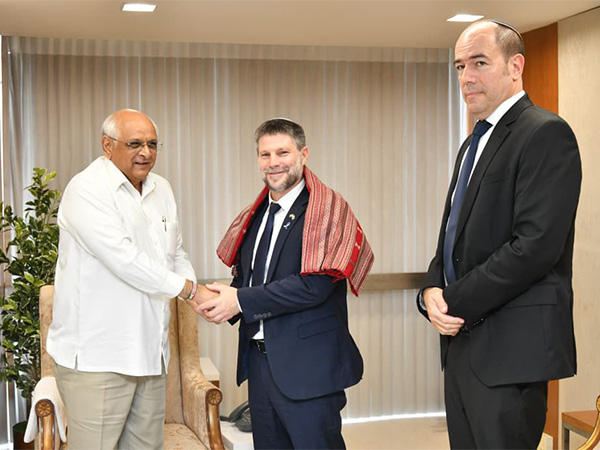 Israel Finance Minister Bezalel Smotrich meets Gujarat CM Bhupendra Patel in Gandhinagar (Photo/X/@CMOGuj) Israel Finance Minister Bezalel Smotrich meets Gujarat CM Bhupendra Patel in Gandhinagar (Photo/X/@CMOGuj)