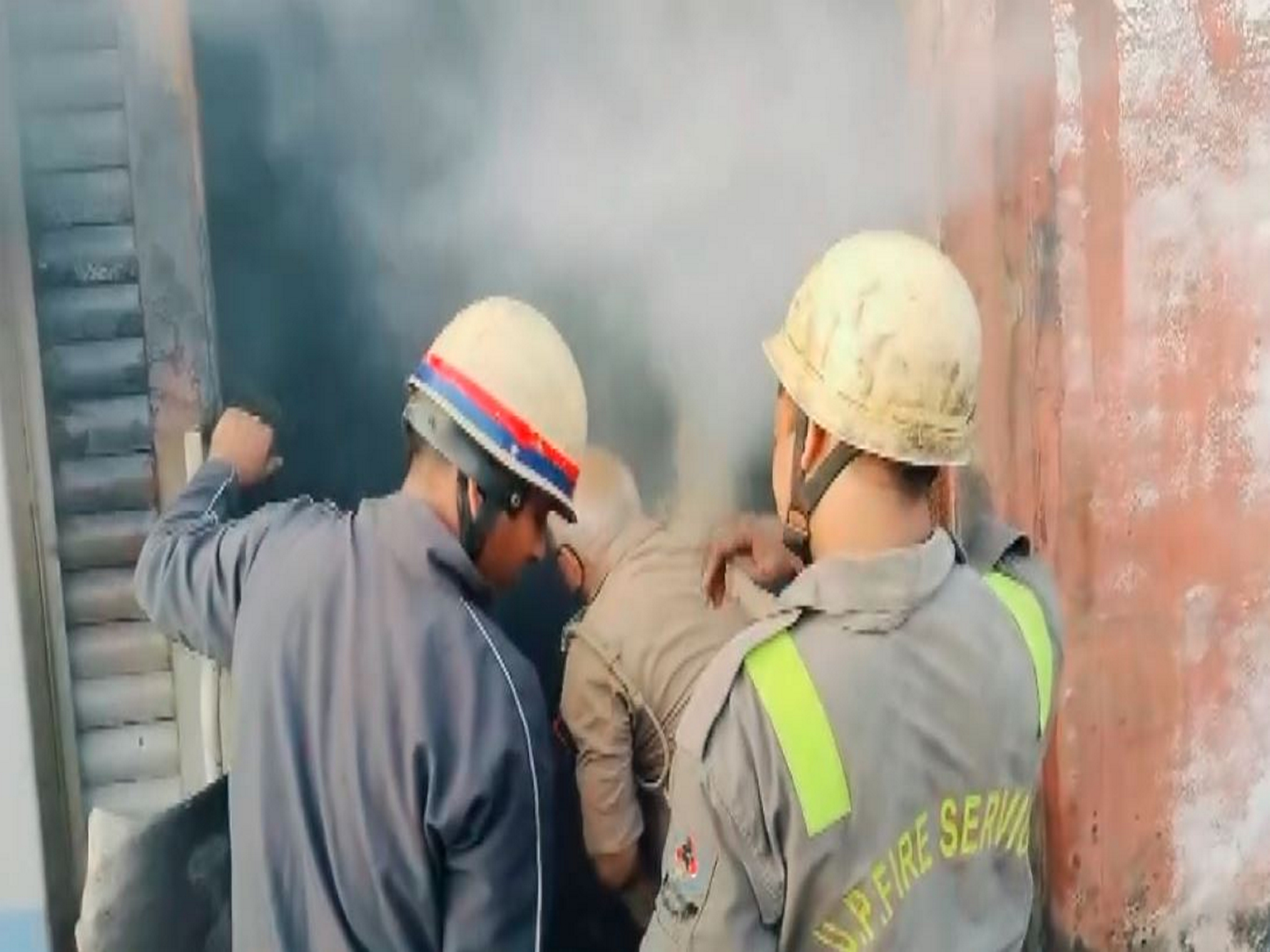 Visual from the spot (Photo/Ghaziabad Police) Visual from the spot (Photo/Ghaziabad Police)