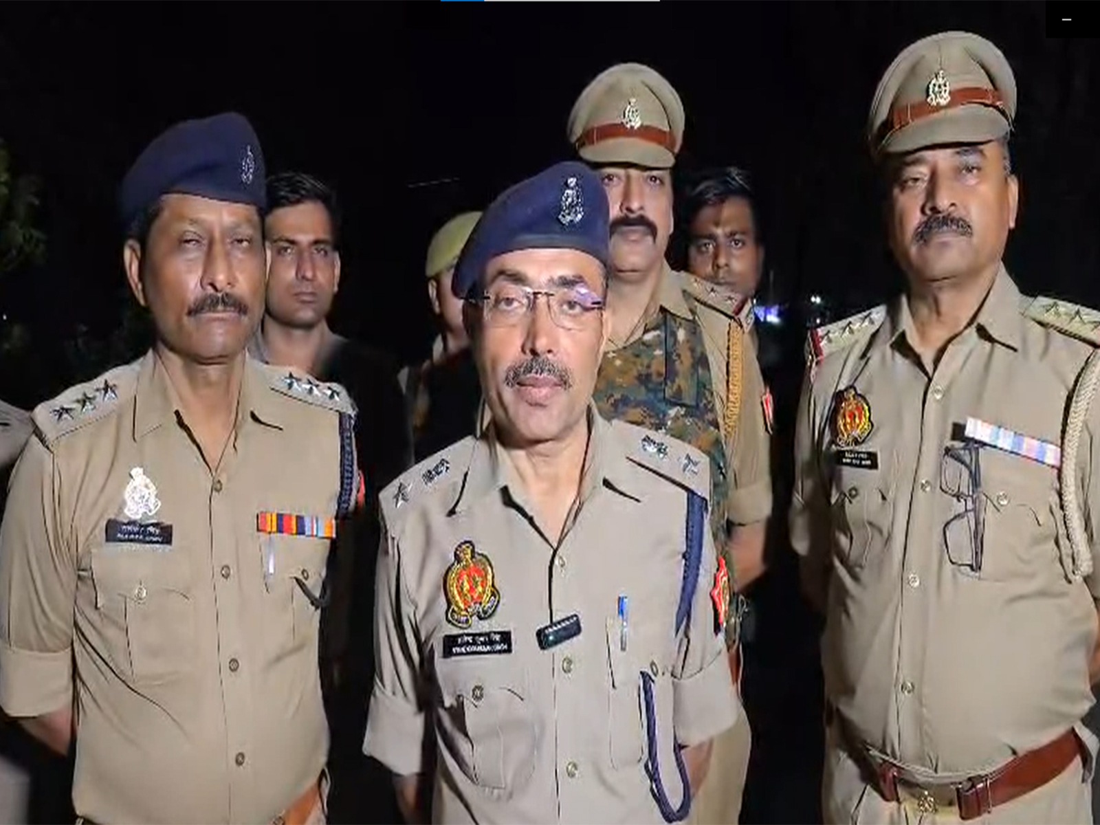 Kotwali police arrested a scrap thieves after an encounter in Jhansi (Photo/ANI) Kotwali police arrested a scrap thieves after an encounter in Jhansi (Photo/ANI)