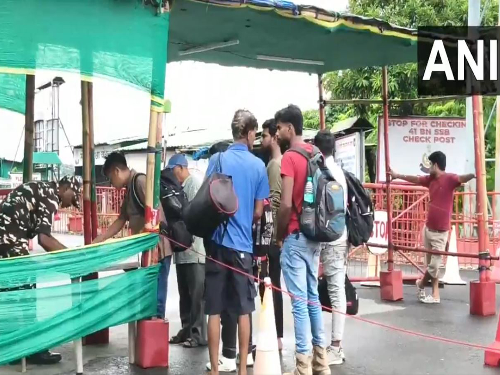 Visuals from India-Nepal border in Panitanki, Darjeeling (Photo/ANI) Visuals from India-Nepal border in Panitanki, Darjeeling (Photo/ANI)