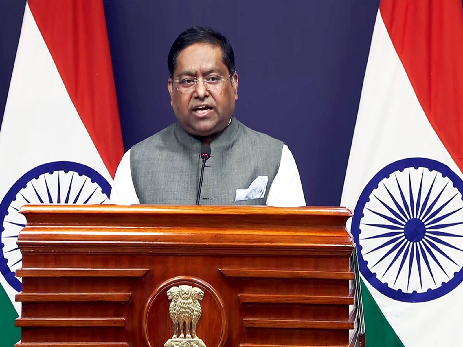MEA Spokesperson Randhir Jaiswal (Photo/ ANI) MEA Spokesperson Randhir Jaiswal (Photo/ ANI)
