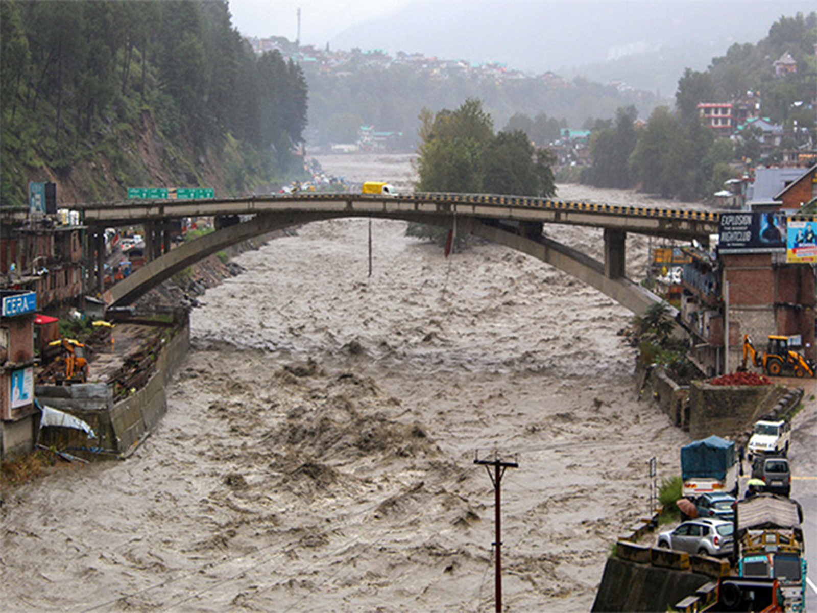 A view of the Swollen Beas River following heavy rains (File Photo/ANI) A view of the Swollen Beas River following heavy rains (File Photo/ANI)