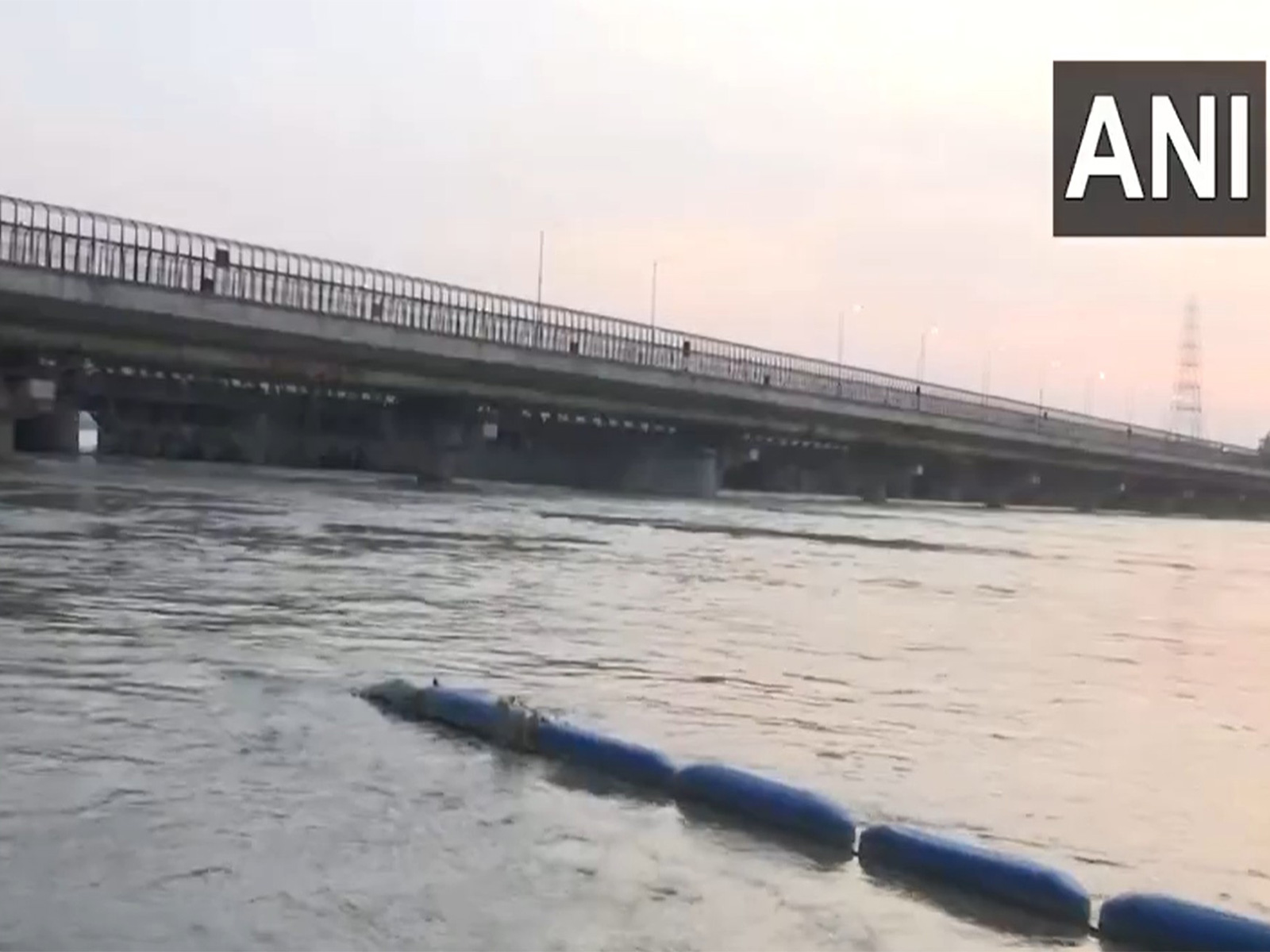 Visuals from ITO Chhath Ghat (Photo/ANI) Visuals from ITO Chhath Ghat (Photo/ANI)