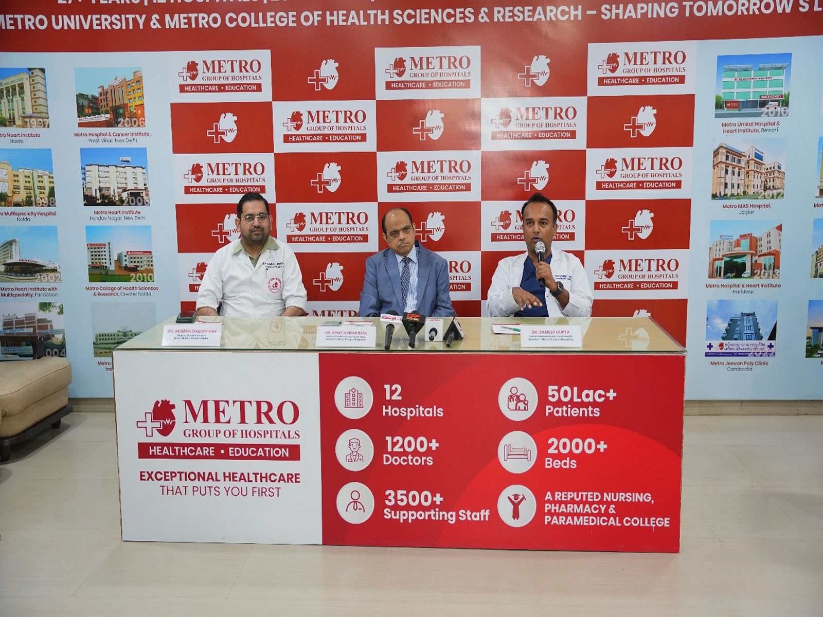 Metro Hospitals, Noida launches “HeartWise Second Opinion” to guide patients on the right heart treatment Metro Hospitals, Noida launches “HeartWise Second Opinion” to guide patients on the right heart treatment