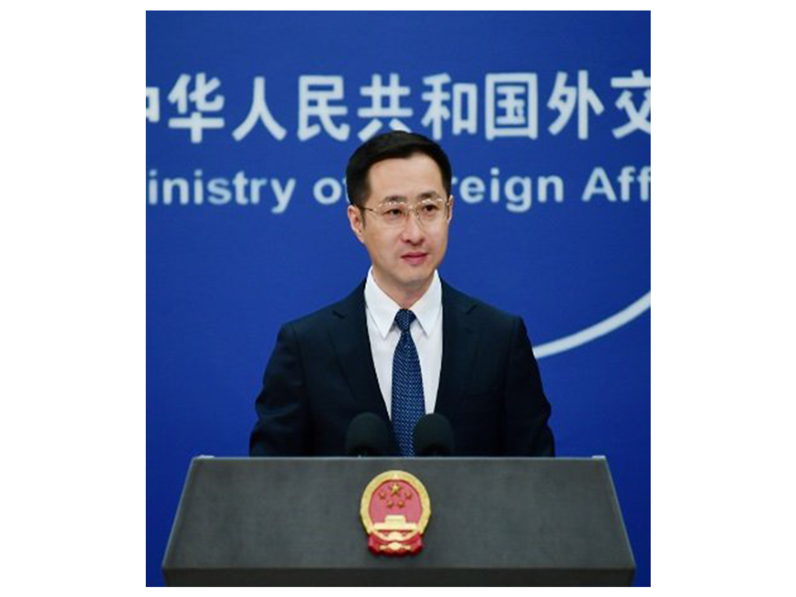Lin Jian, Spokesperson of Ministry of Foreign Affairs of China (Photo/ X@SpoxCHN_LinJian) 
