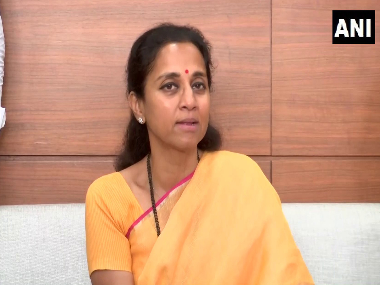 NCP-SP MP Supriya Sule (Photo: ANI)  NCP-SP MP Supriya Sule (Photo: ANI)