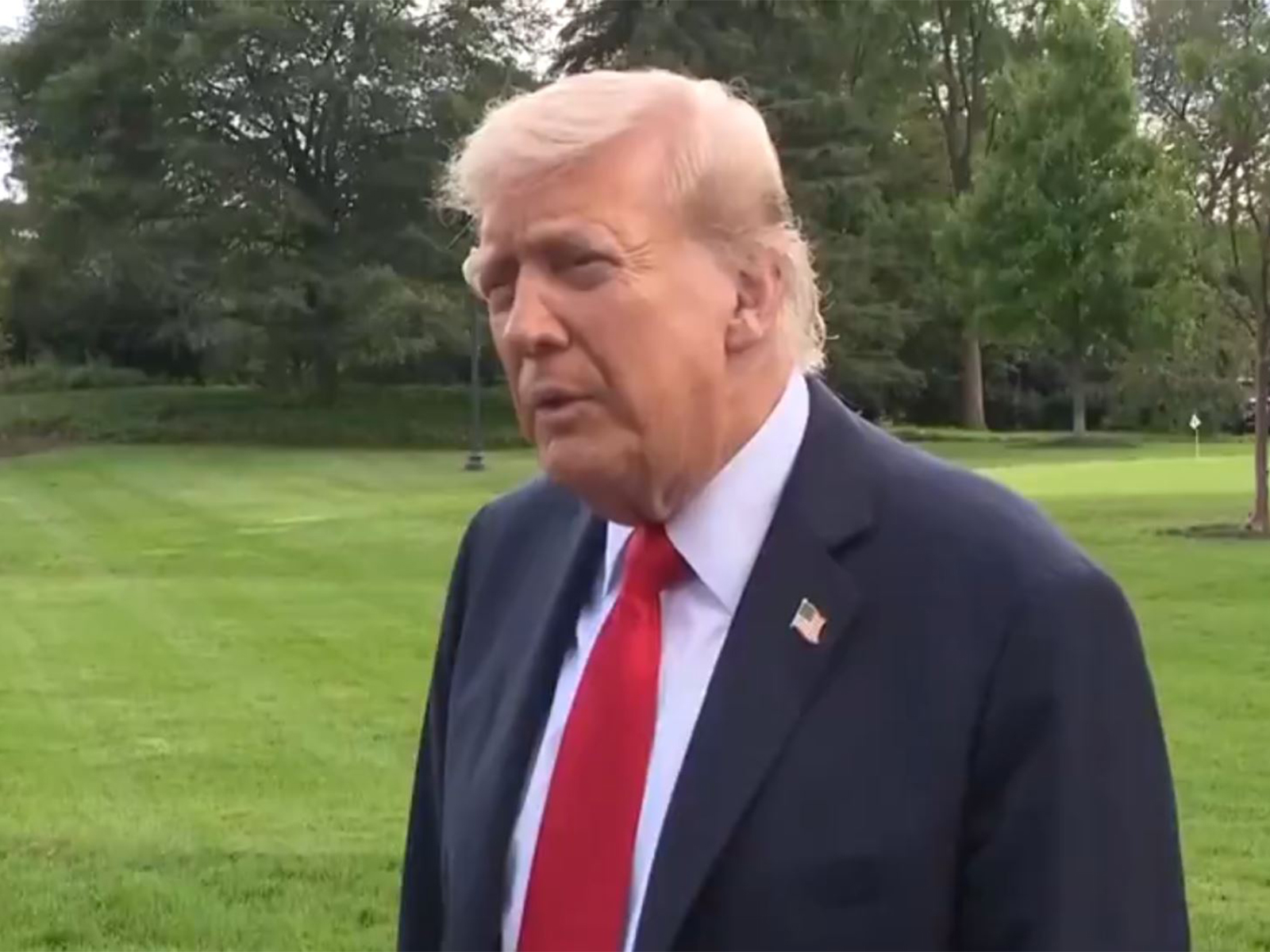 US President Donald Trump (Photo: US Network Pool via Reuters)
