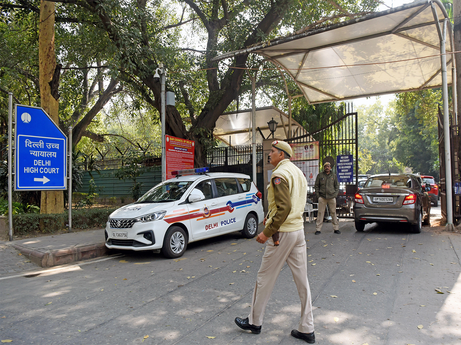 Visuals from outside Delhi HC (File Photo/ANI)  Visuals from outside Delhi HC (File Photo/ANI)