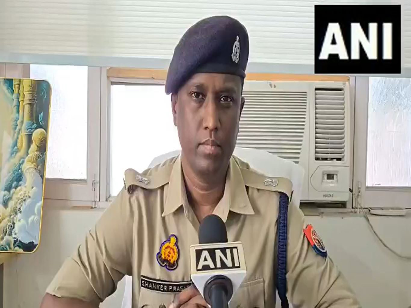 Bulandshahr's SP City, Shanker Prasad (Photo/ANI) Bulandshahr's SP City, Shanker Prasad (Photo/ANI)
