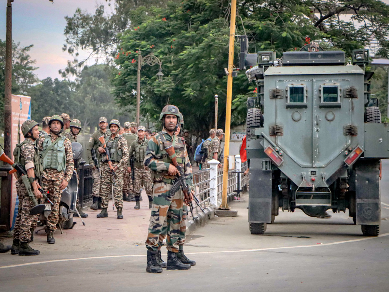 Security Forces in Manipur (File Photo/ANI) Security Forces in Manipur (File Photo/ANI)