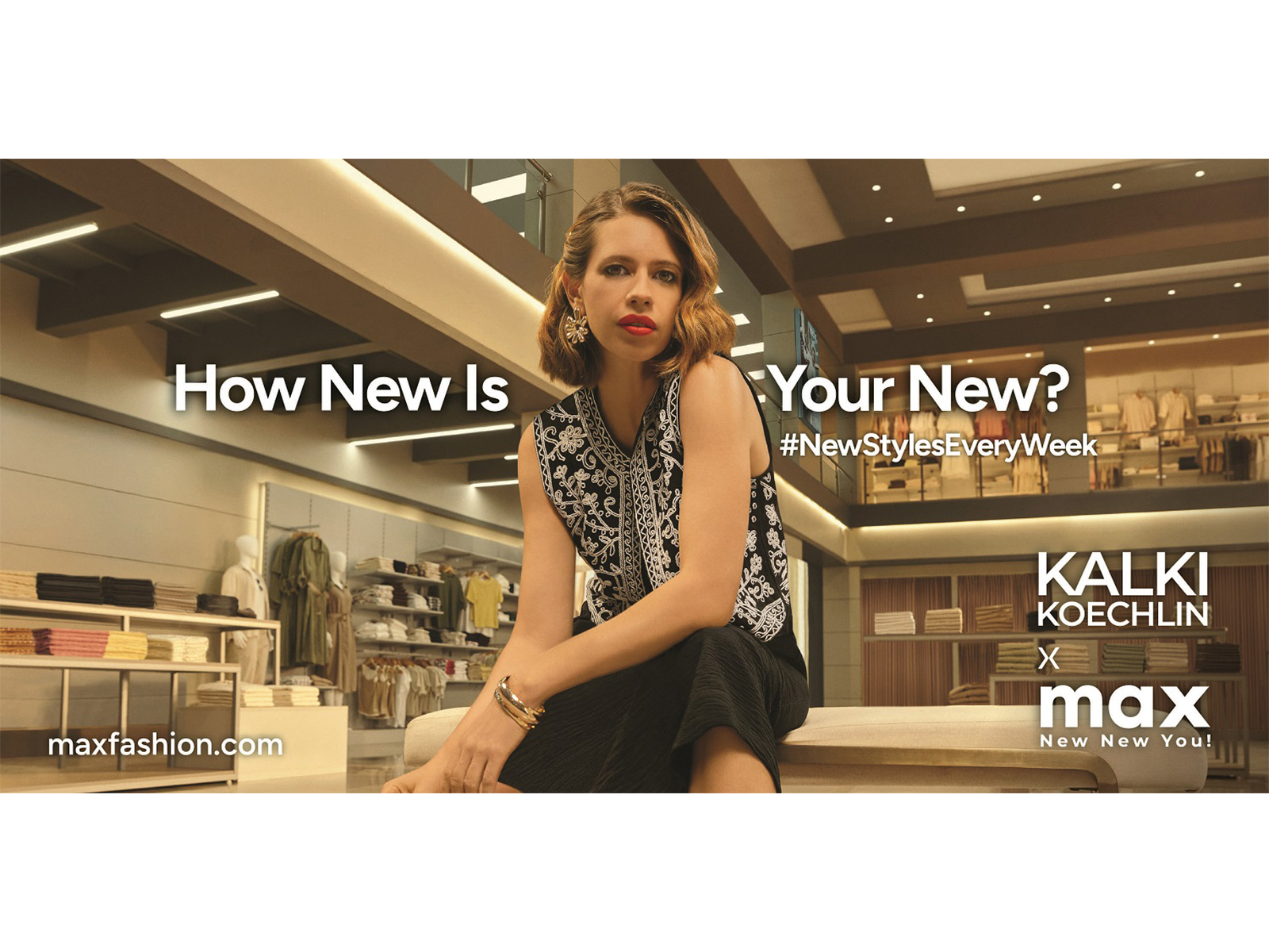 Max Fashion Redefines Style with Kalki Koechlin Max Fashion Redefines Style with Kalki Koechlin