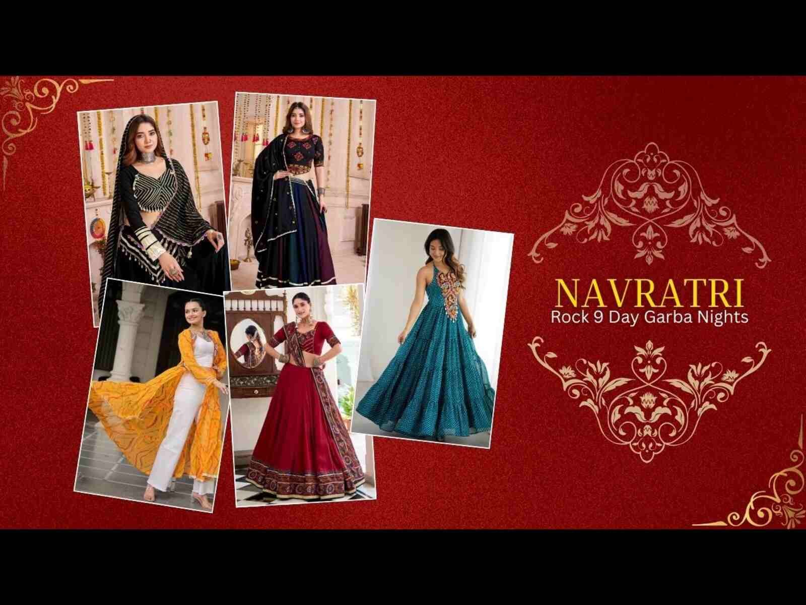 Navratri 2025 Style Guide: Trending Outfits to Rock 9 Day Garba Nights Navratri 2025 Style Guide: Trending Outfits to Rock 9 Day Garba Nights