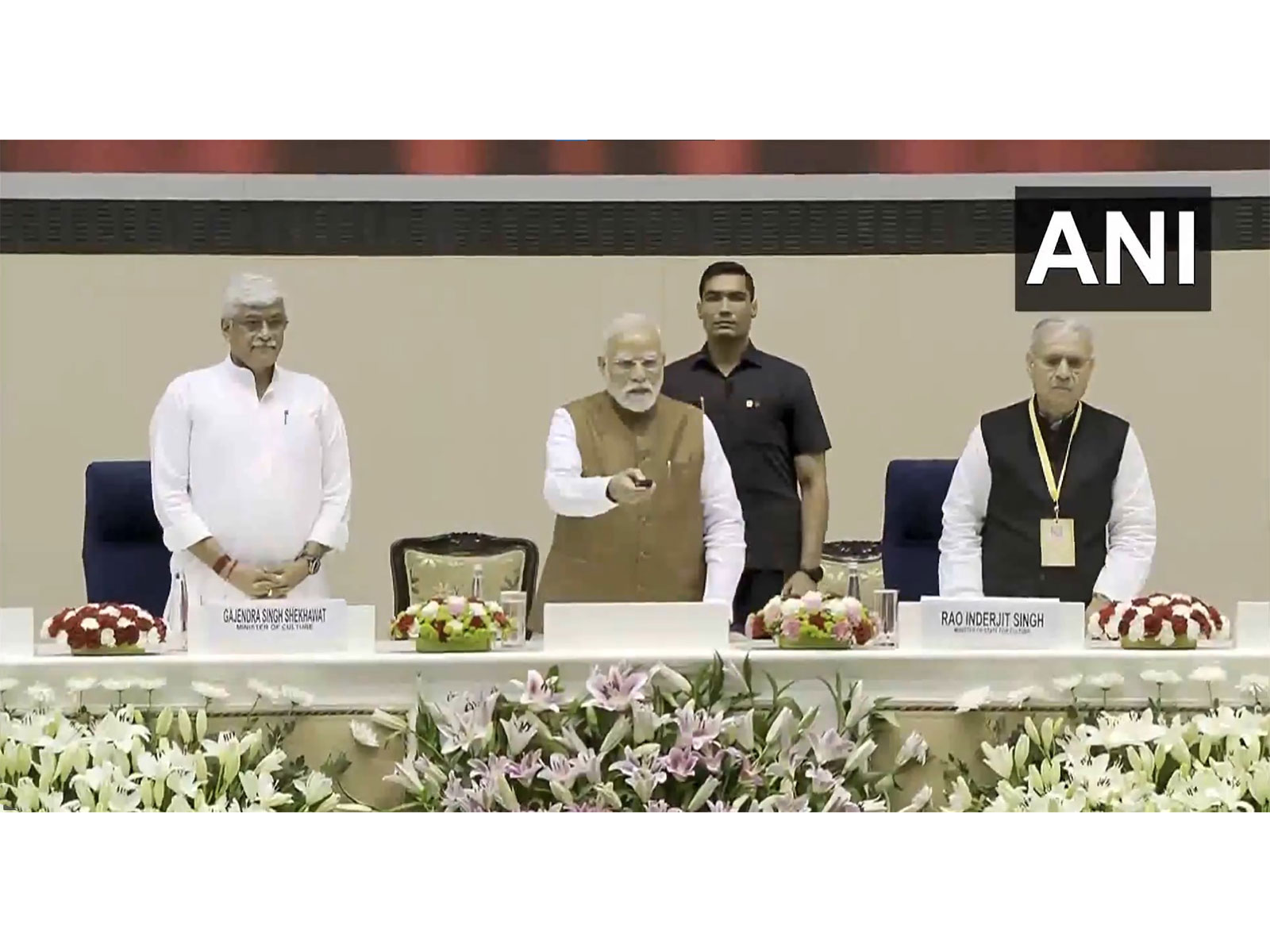 Prime Minister Narendra Modi launches Gyan Bharatam Portal in New Delhi. (Photo/ANI) Prime Minister Narendra Modi launches Gyan Bharatam Portal in New Delhi. (Photo/ANI)