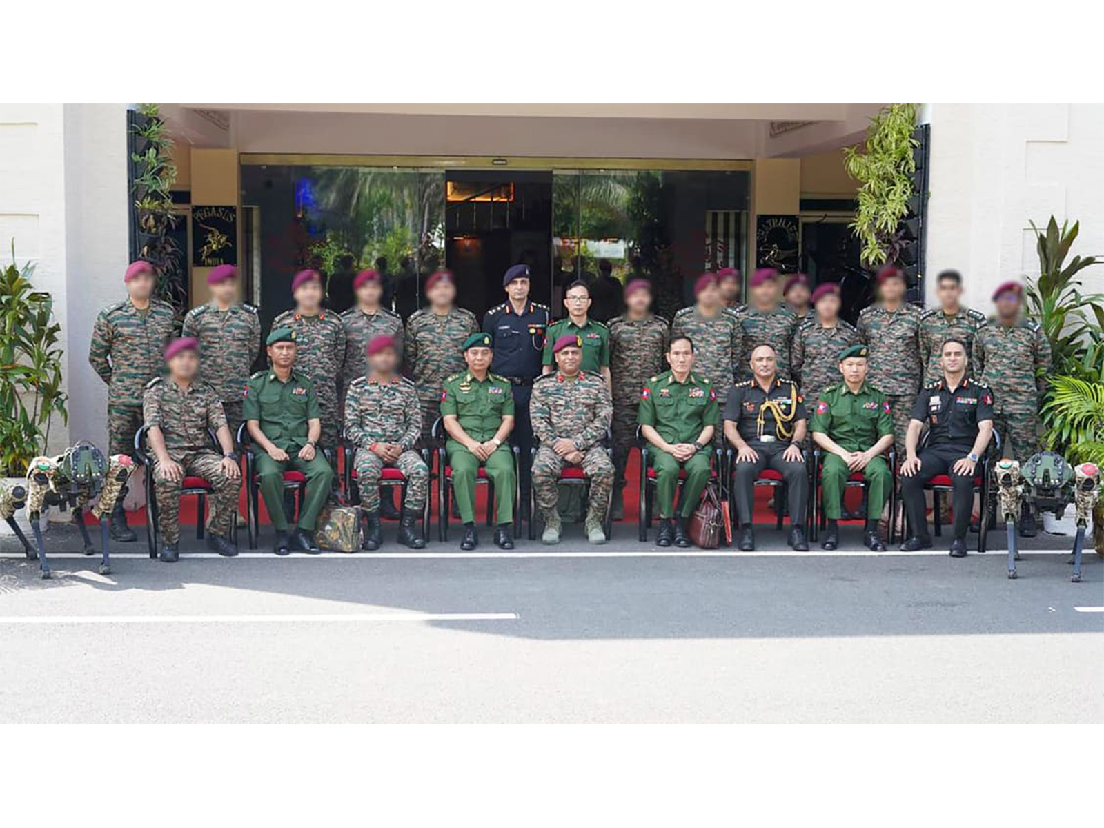 Myanmar Army’s Lieutenant General Ko Ko Oo visits Shatrujeet Brigade (Photo: X@adgpi) Myanmar Army’s Lieutenant General Ko Ko Oo visits Shatrujeet Brigade (Photo: X@adgpi)