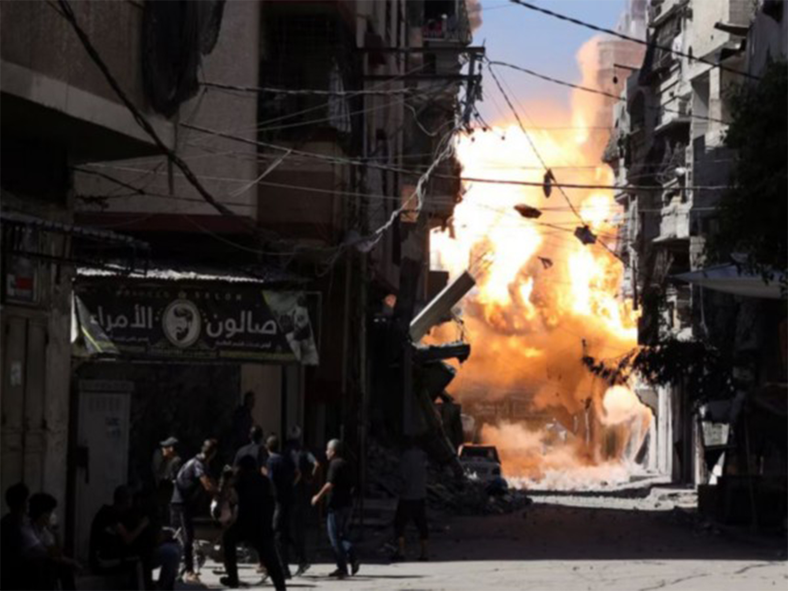 Israeli missile falls on Gaza (Image/Reuters) Israeli missile falls on Gaza (Image/Reuters)