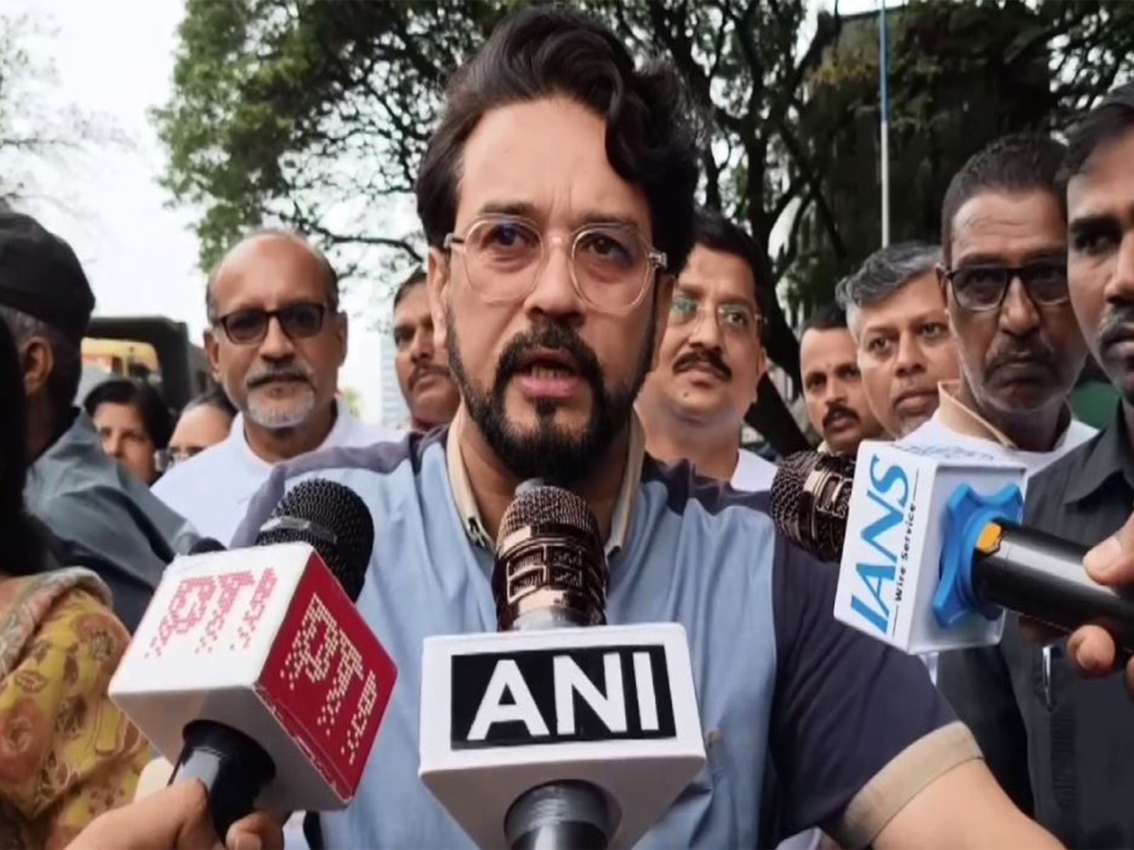 BJP MP Anurag Thakur (Photo/ANI) BJP MP Anurag Thakur (Photo/ANI)