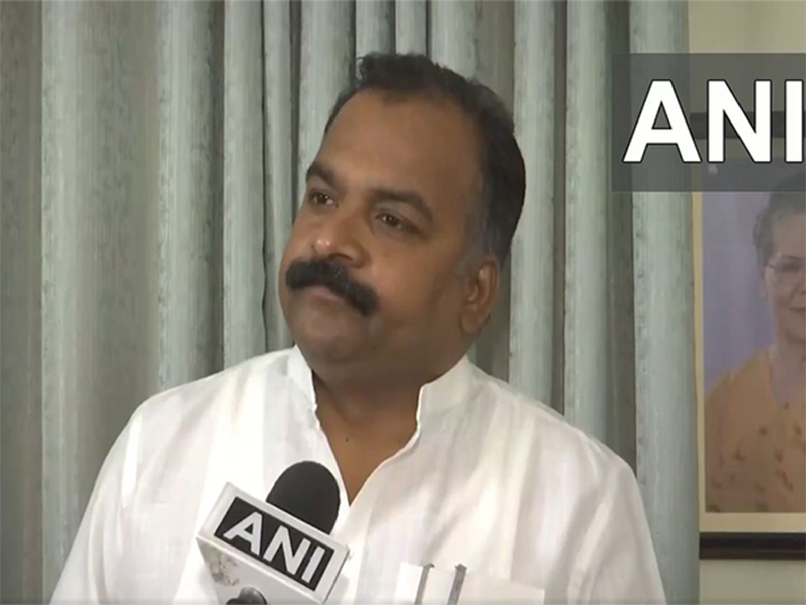 Congress MP Manickam Tagore (Photo/ANI) Congress MP Manickam Tagore (Photo/ANI)