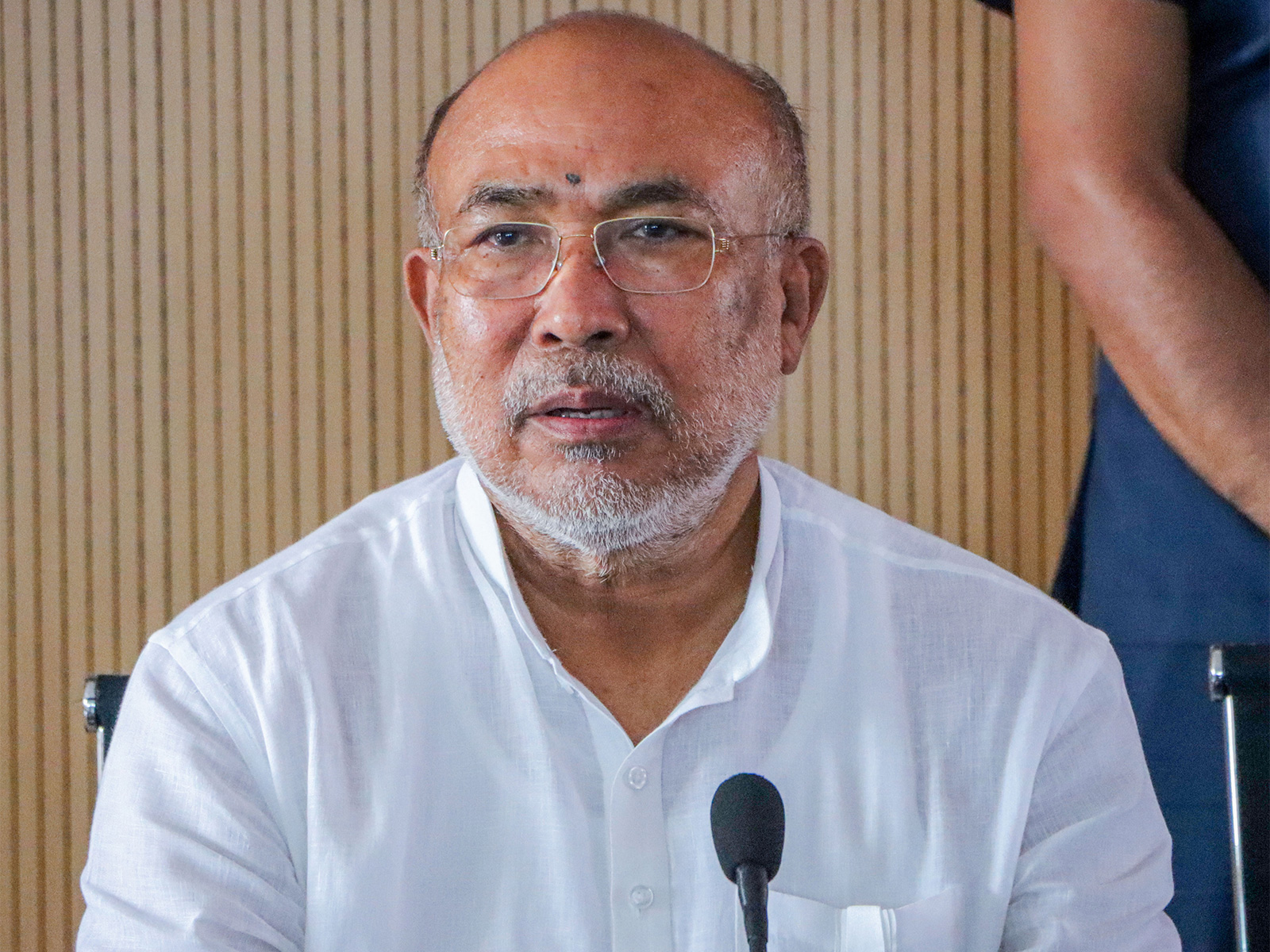 Former Manipur CM N Biren Singh (Photo/ANI) Former Manipur CM N Biren Singh (Photo/ANI)