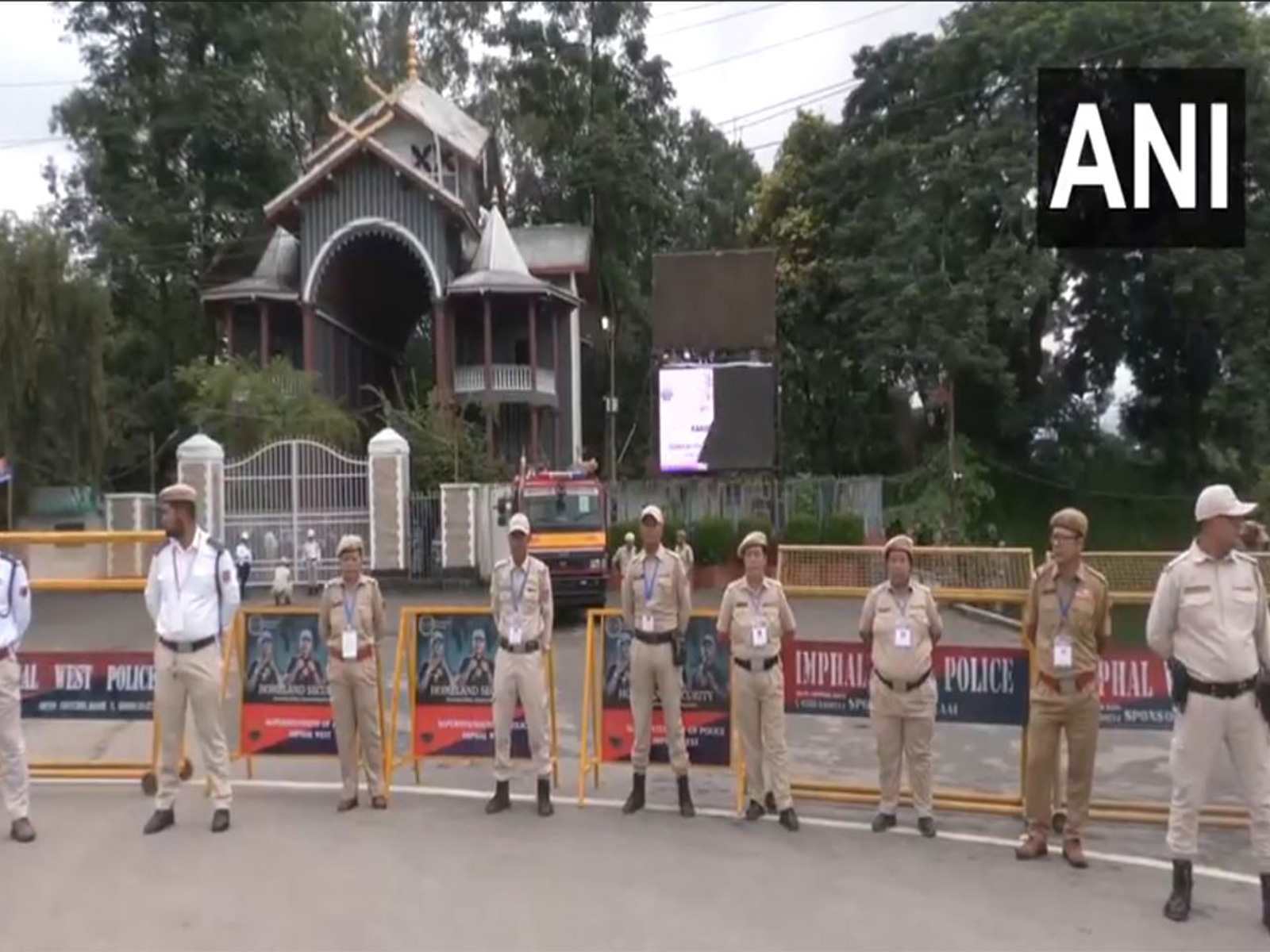 Visuals from Imphal. (Photo/ANI) Visuals from Imphal. (Photo/ANI)