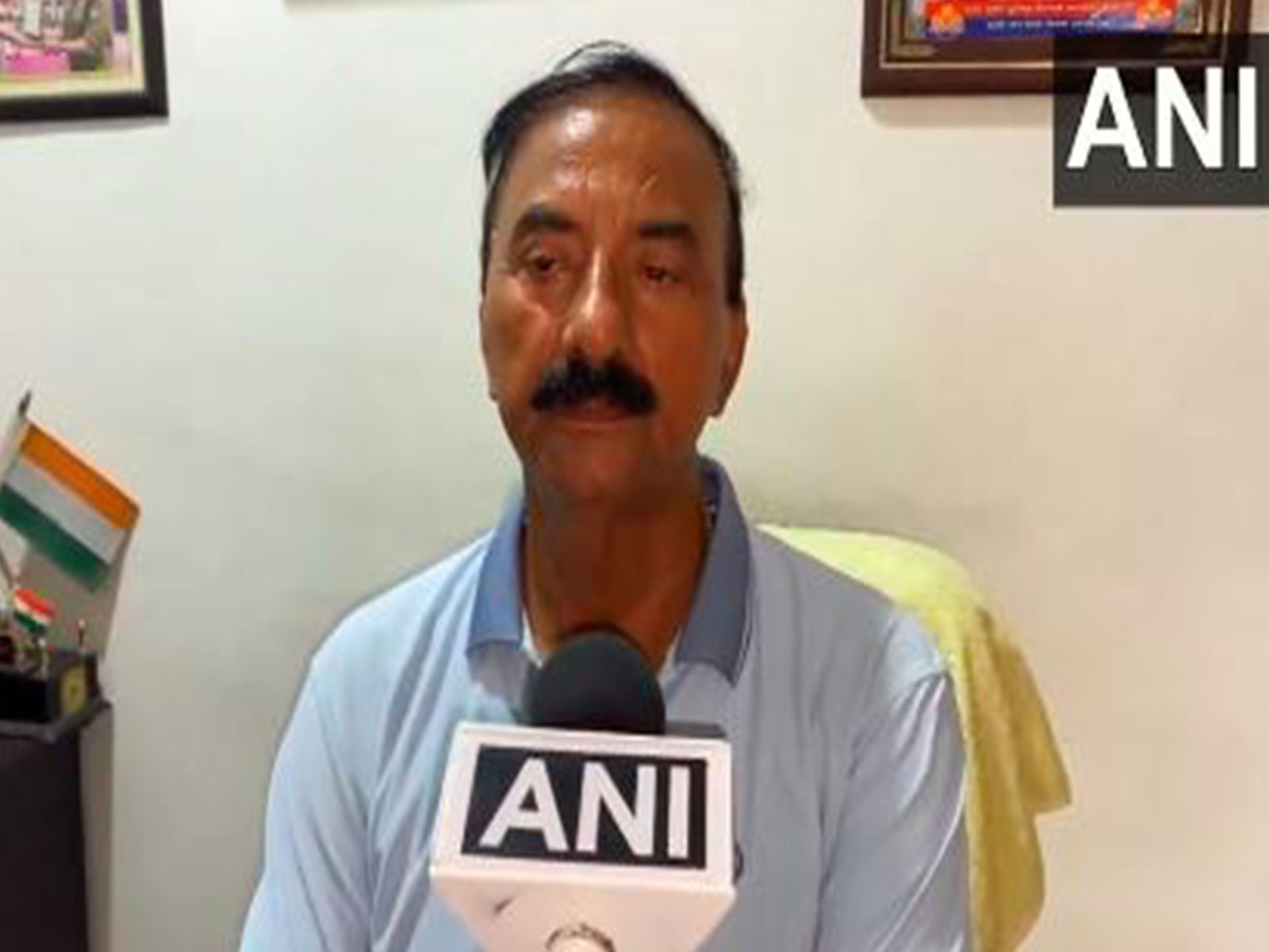 Disha Patani's father Jagdish Patani (Photo/ANI) Disha Patani's father Jagdish Patani (Photo/ANI)