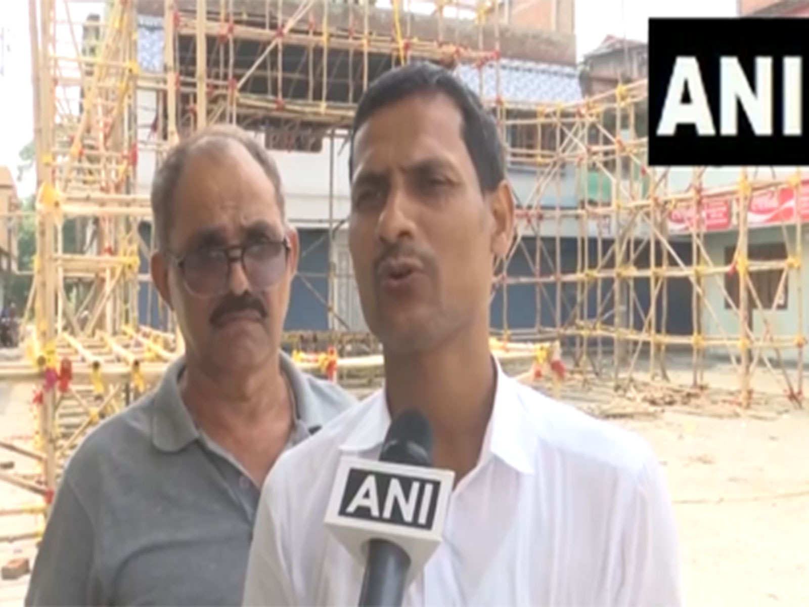 Panitanki Durga Puja committee secretary Deepak Chakraborty (Photo/ANI) Panitanki Durga Puja committee secretary Deepak Chakraborty (Photo/ANI)