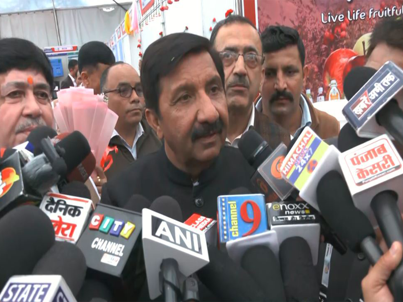 Deputy Chief Minister Mukesh Agnihotri talking to press (Photo/ANI) Deputy Chief Minister Mukesh Agnihotri talking to press (Photo/ANI)