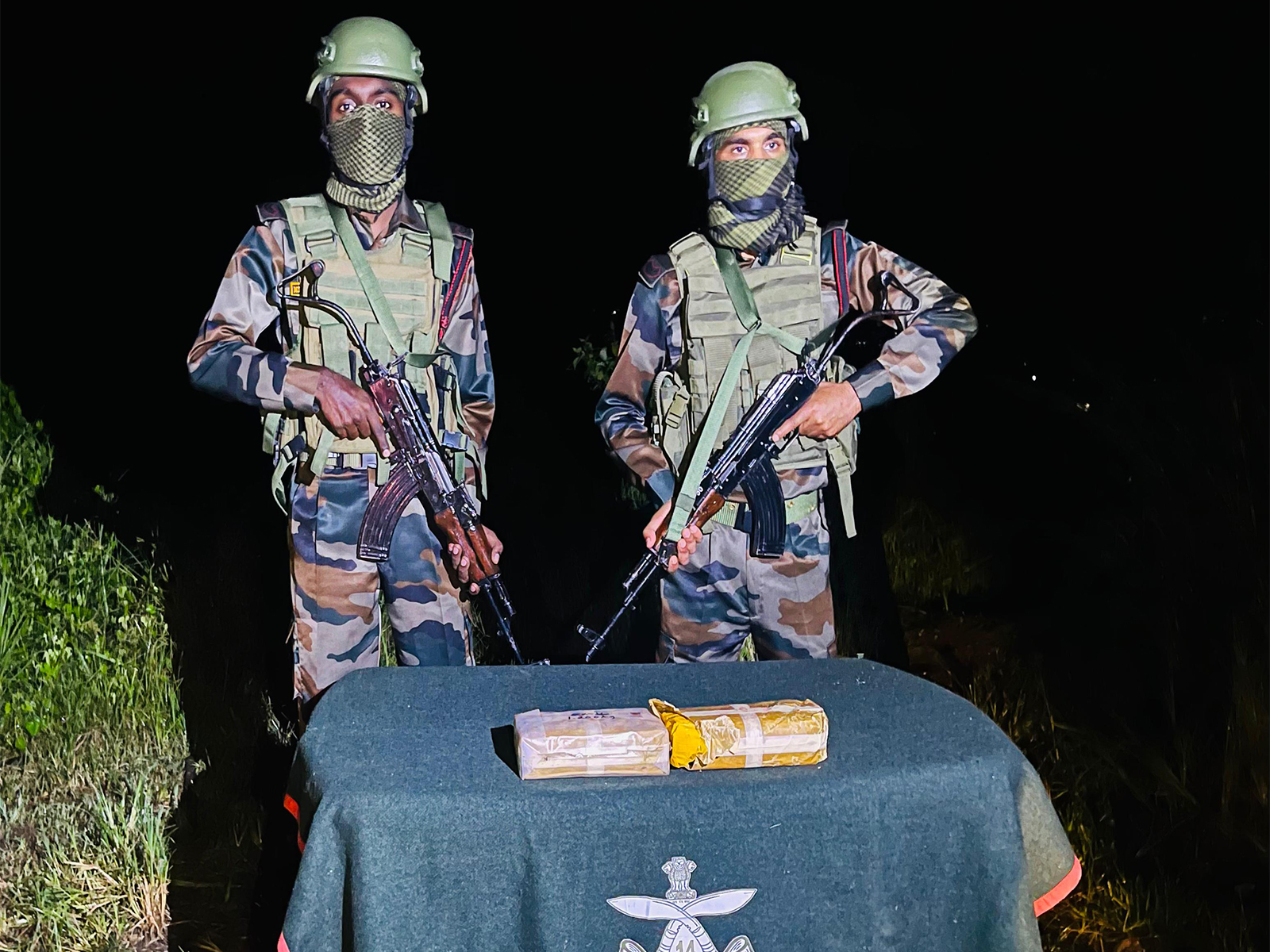 Assam Rifles seized methamphetamine tablets worth over Rs 7.11 Cr (Photo/X/@official_dgar) Assam Rifles seized methamphetamine tablets worth over Rs 7.11 Cr (Photo/X/@official_dgar)