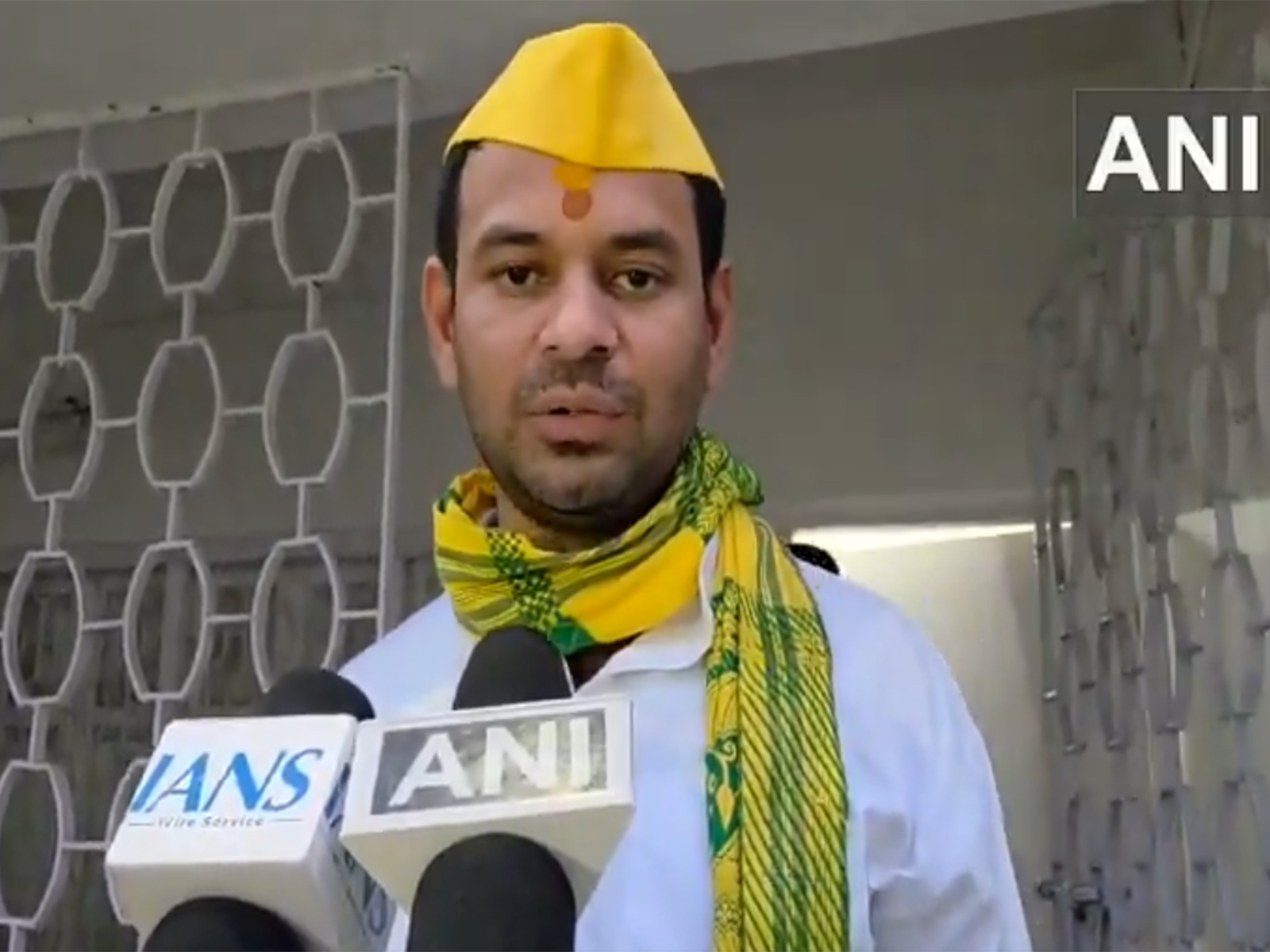 Former Bihar minister and expelled RJD leader Tej Pratap Yadav (Photo/ANI) Former Bihar minister and expelled RJD leader Tej Pratap Yadav (Photo/ANI)