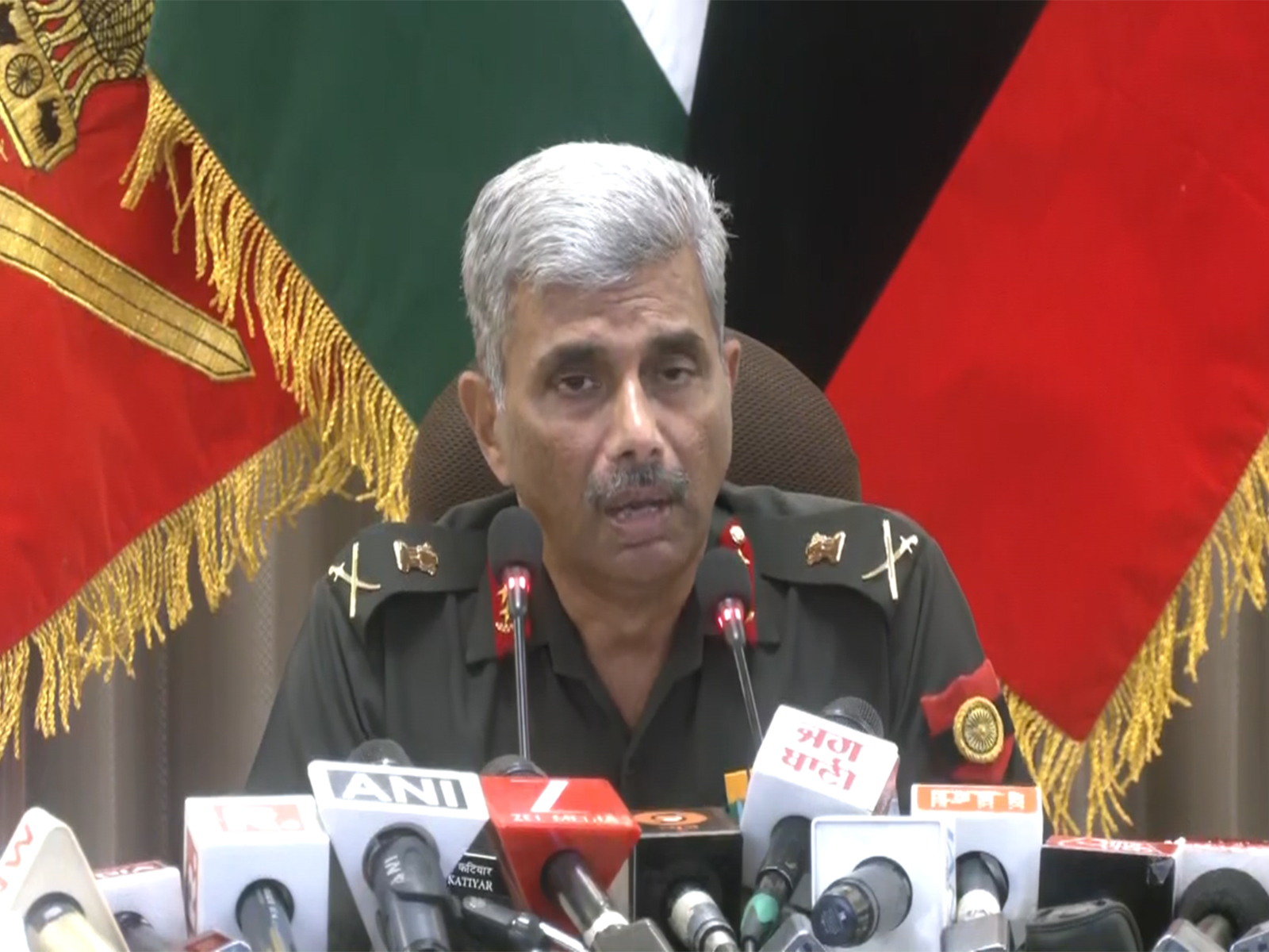 Lt Gen Manoj Kumar Katiyar, Army Commander of the Western Command (Photo/ANI) Lt Gen Manoj Kumar Katiyar, Army Commander of the Western Command (Photo/ANI)
