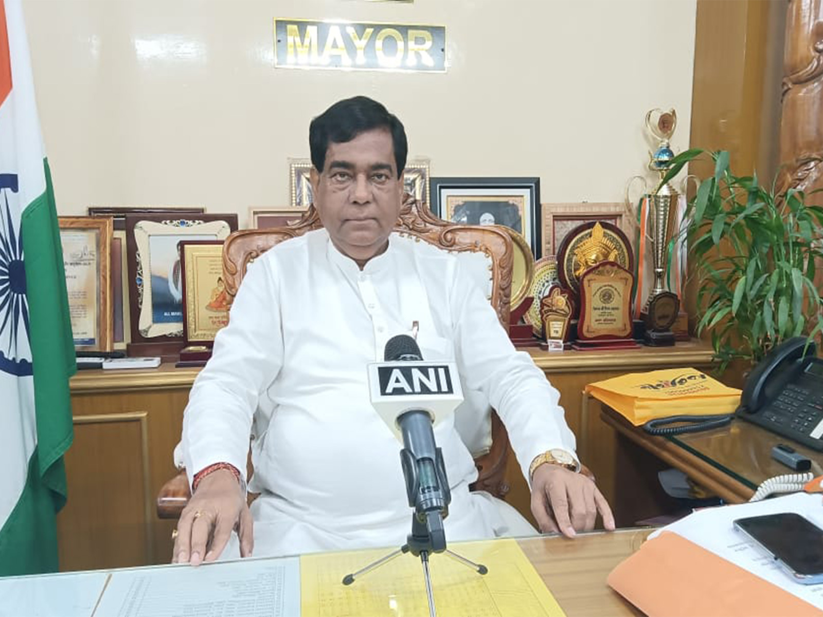 AMC Mayor Dipak Majumder (Photo/ANI) AMC Mayor Dipak Majumder (Photo/ANI)