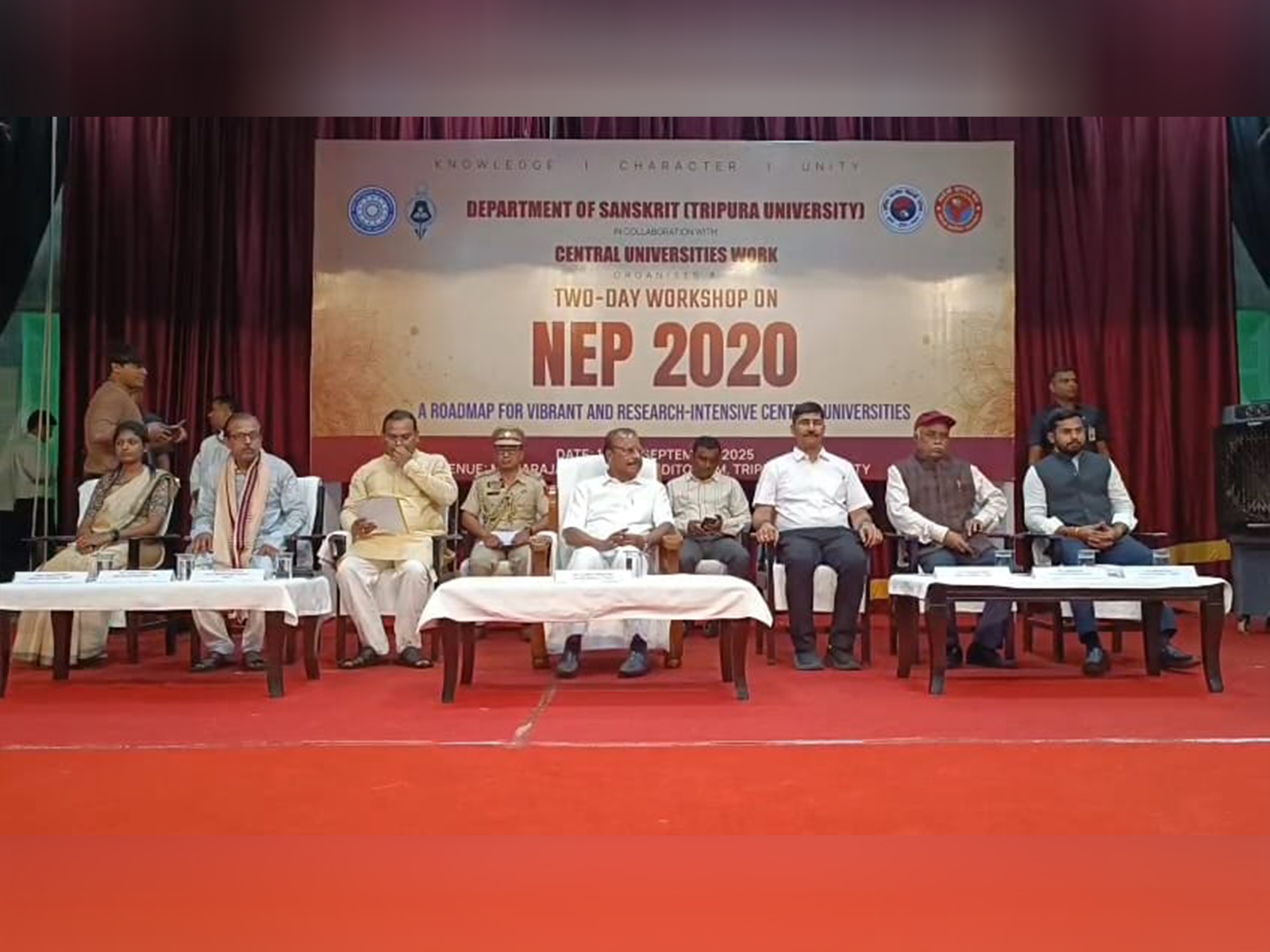 Two-day workshop on NEP 2020 begins at Tripura University (Photo/ANI) Two-day workshop on NEP 2020 begins at Tripura University (Photo/ANI)