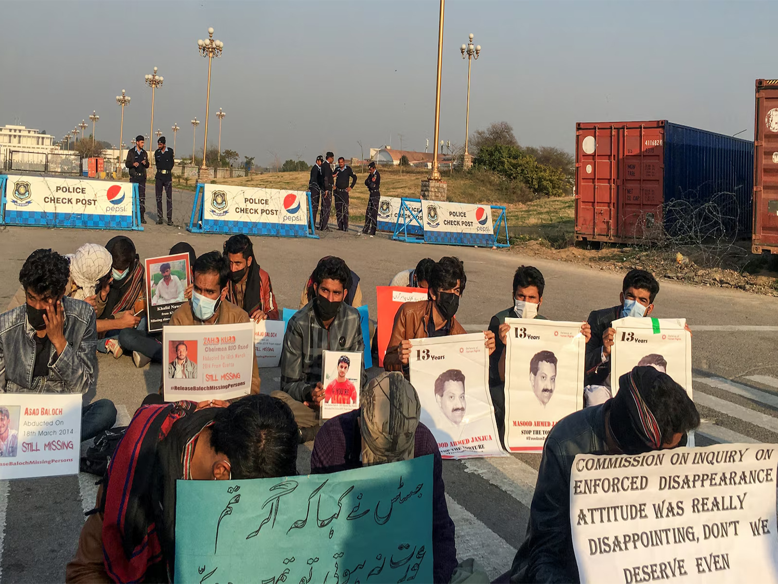 Baloch families holding protest (File photo/ Reuters) Baloch families holding protest (File photo/ Reuters)
