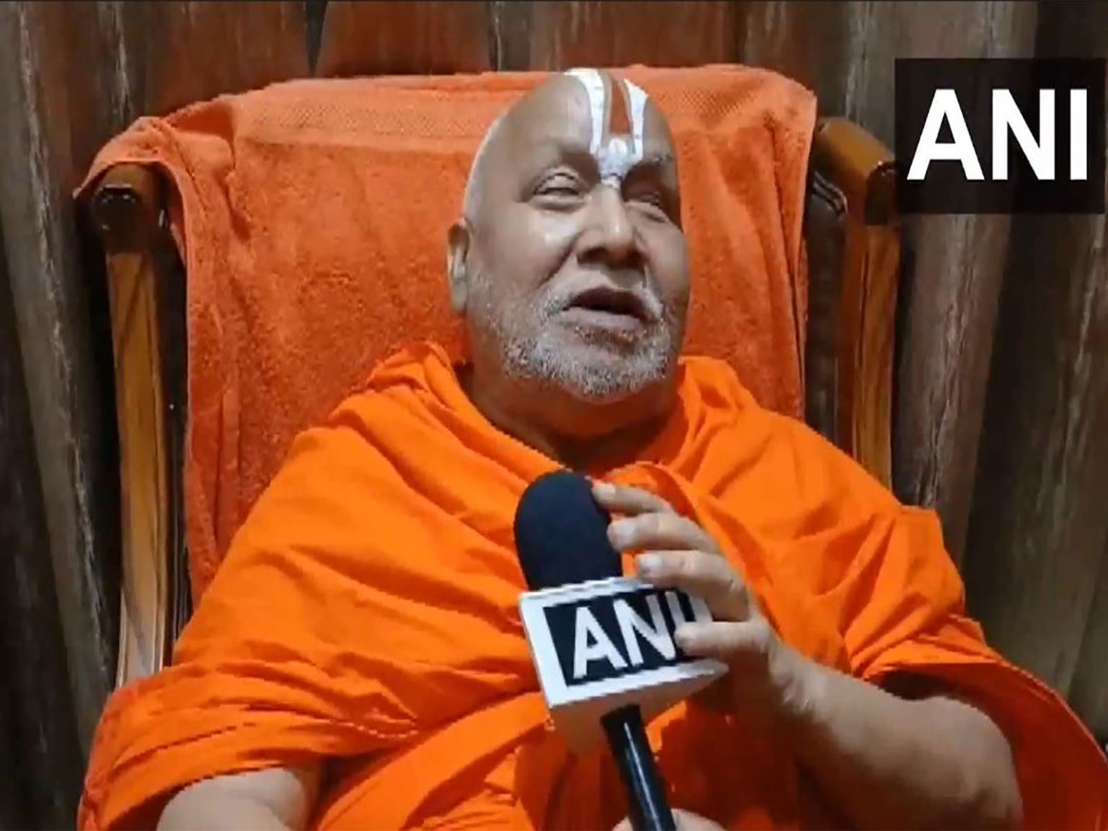 Spiritual leader Jagadguru Rambhadracharya (Photo/ANI) Spiritual leader Jagadguru Rambhadracharya (Photo/ANI)