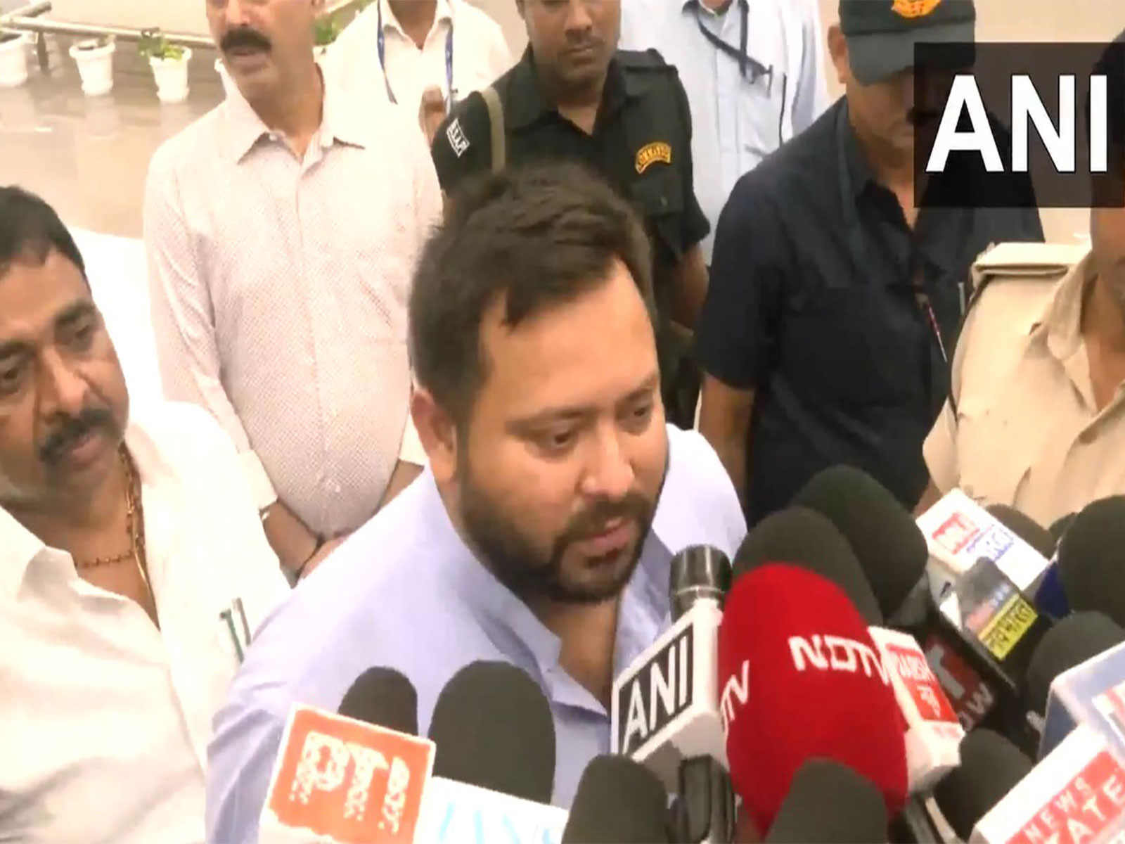 Former Deputy Chief Minister of Bihar and RJD leader Tejashwi Yadav (Photo/ANI)