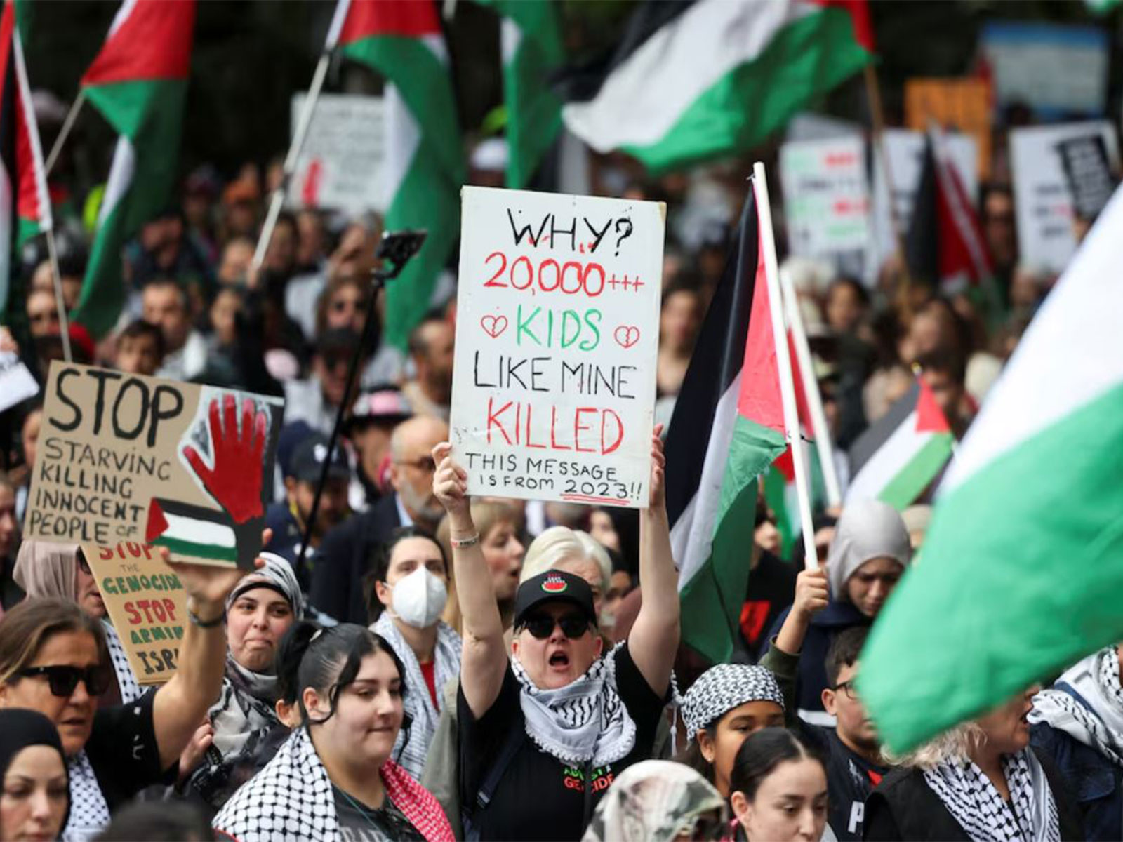 Representative Image of a Pro-Palestine protest (Image/Reuters) Representative Image of a Pro-Palestine protest (Image/Reuters)