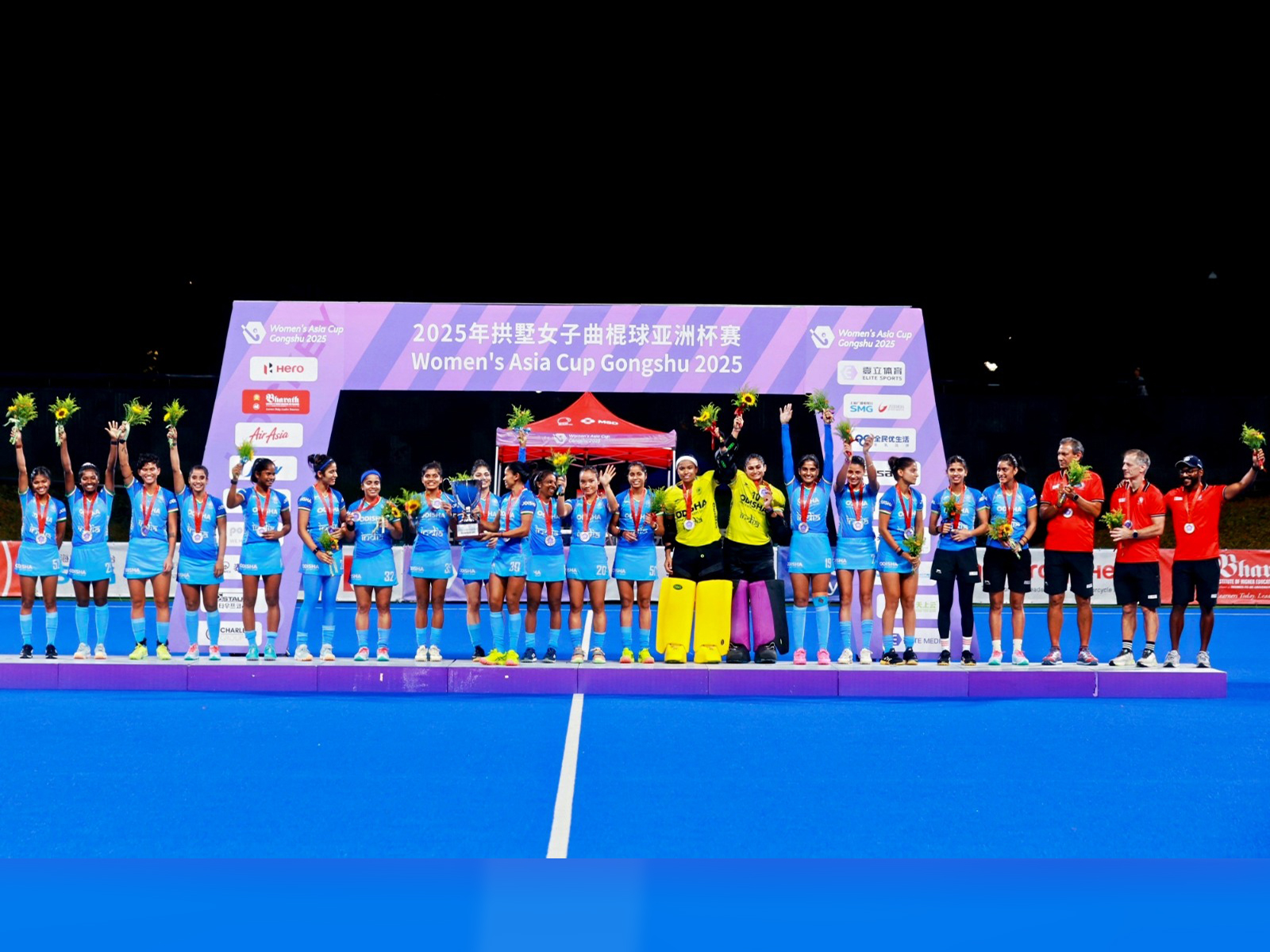 India wins silver medal at the Women’s Asia Cup Gongshu 2025 (Photo/X@narendramodi) India wins silver medal at the Women’s Asia Cup Gongshu 2025 (Photo/X@narendramodi)