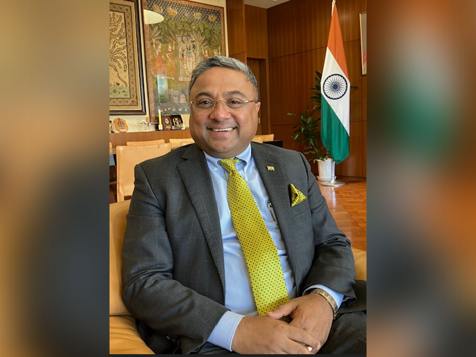 Indian Ambassador to Japan Sibi George (Photo/ANI) Indian Ambassador to Japan Sibi George (Photo/ANI)
