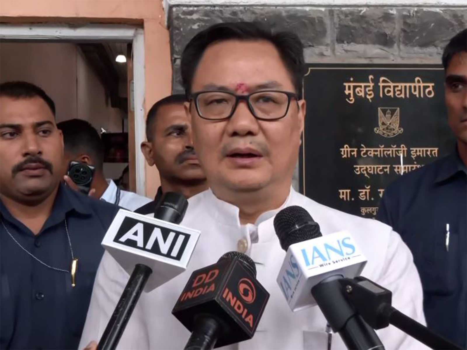 Union Minister Kiren Rijiju (Photo/ANI) Union Minister Kiren Rijiju (Photo/ANI)