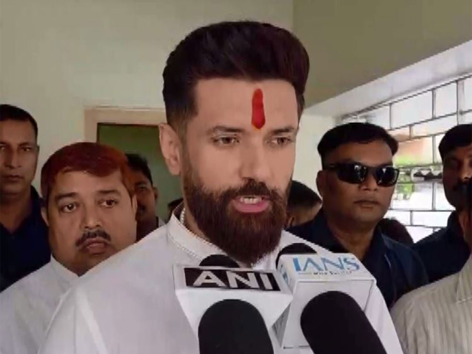 Union Minister Chirag Paswan (Photo/ANI) Union Minister Chirag Paswan (Photo/ANI)