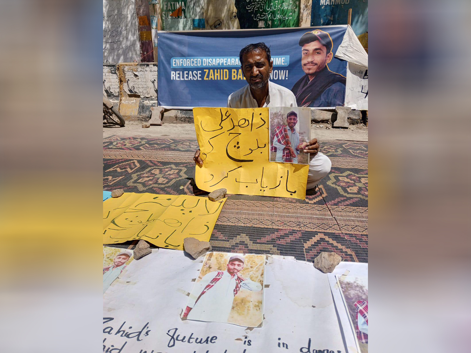 The missing Karachi student Zahid Ali Baloch (Photo/@SammiBaluch) The missing Karachi student Zahid Ali Baloch (Photo/@SammiBaluch)
