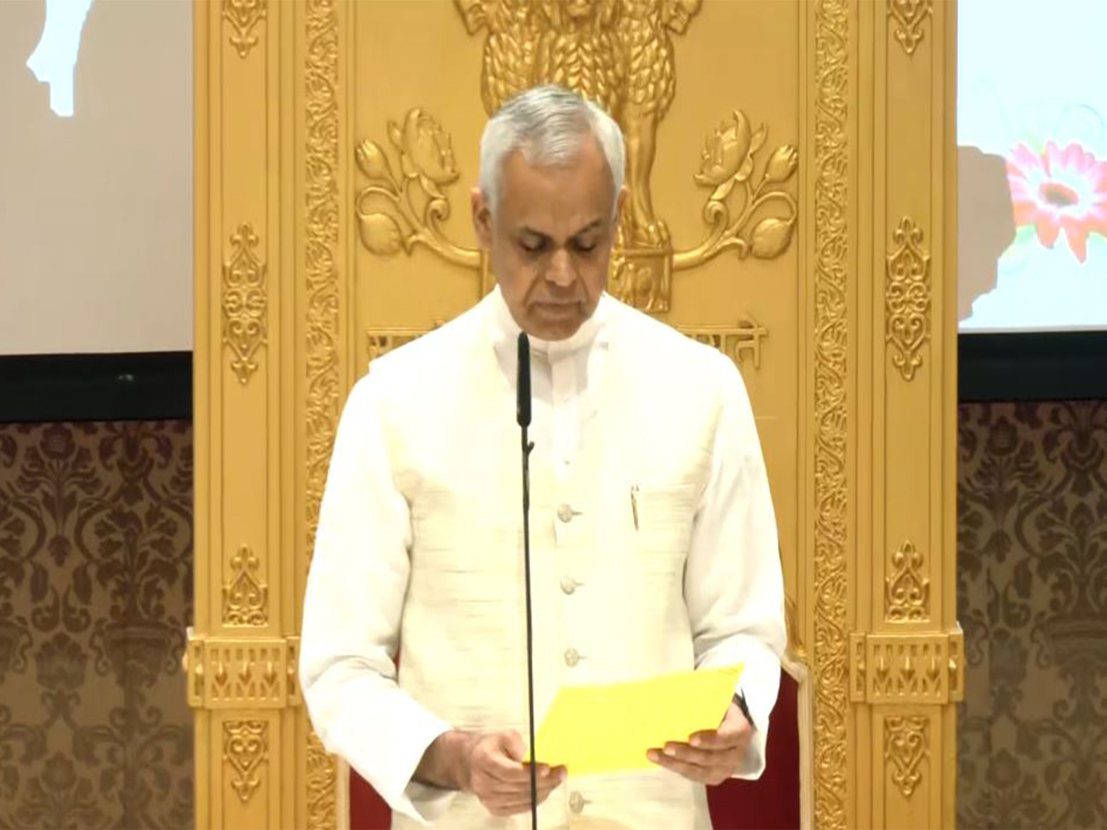 Acharya Devvrat sworn in as Governor of Maharashtra (Photo/ANI)