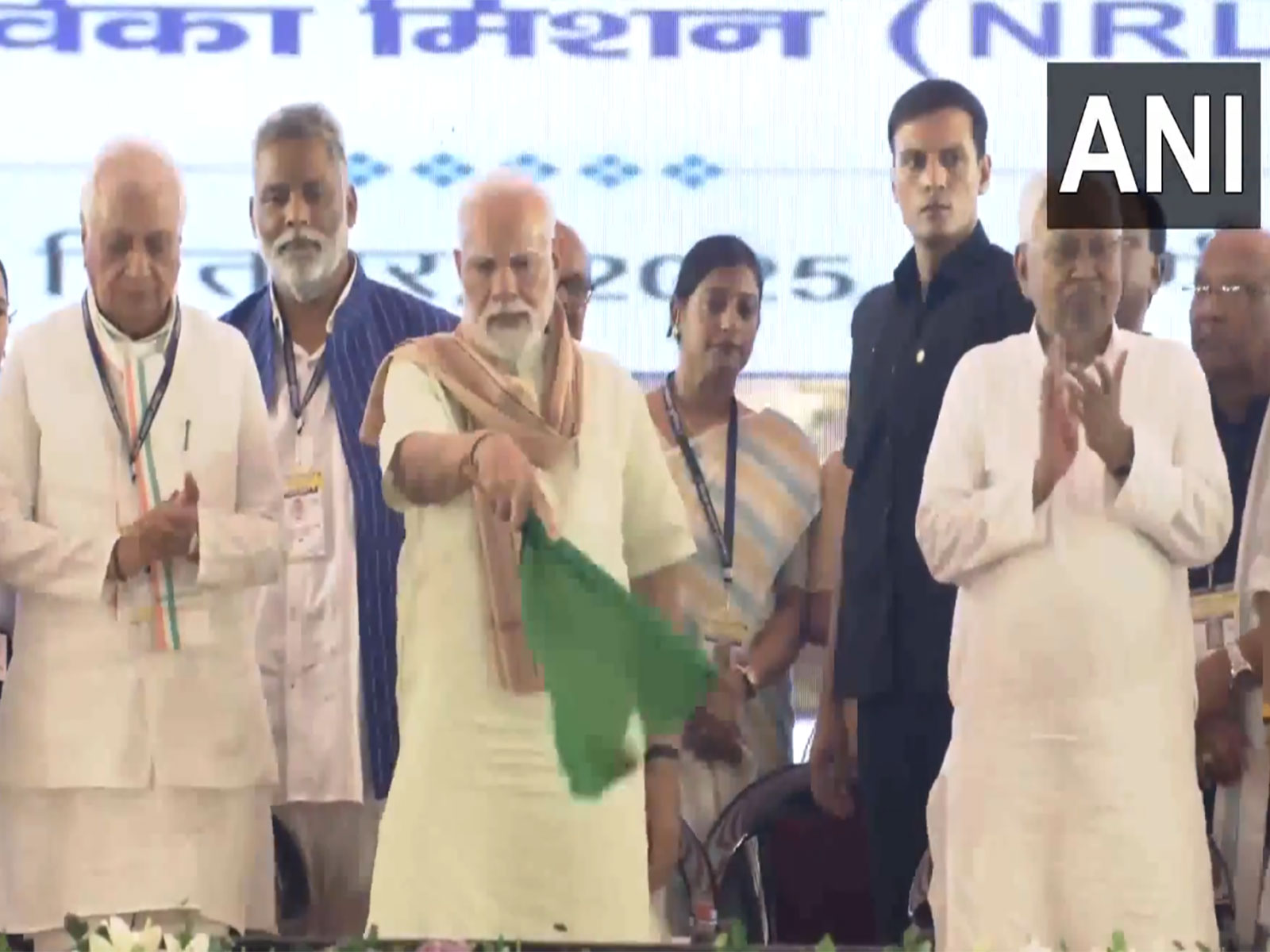 PM Modi flagged off trains, unveiled development projects in Purnea, Bihar (ANI) PM Modi flagged off trains, unveiled development projects in Purnea, Bihar (ANI)