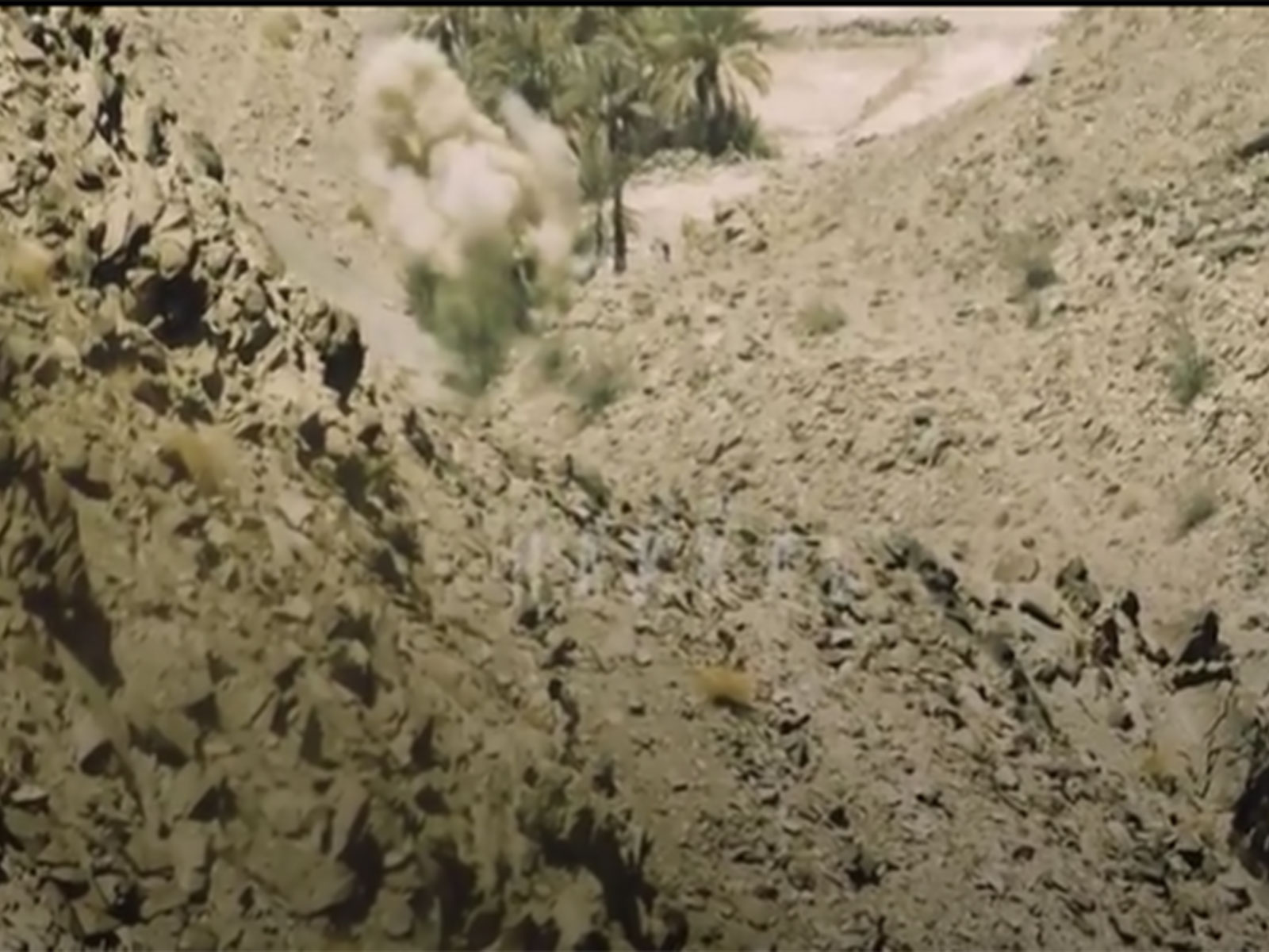 Screengrab of the blast (Image/Hakkal- Media Wing of BLA) Screengrab of the blast (Image/Hakkal- Media Wing of BLA)