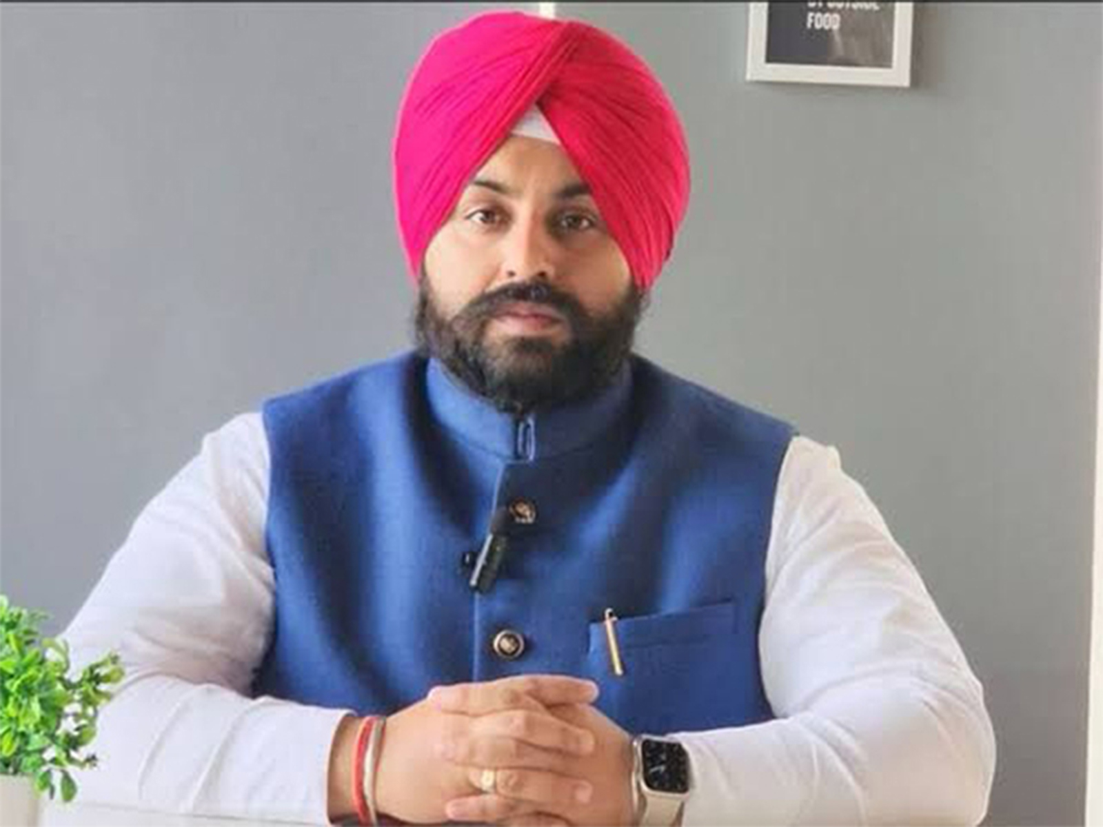 Punjab Education Minister Harjot Singh Bains (Photo/ANI) Punjab Education Minister Harjot Singh Bains (Photo/ANI)