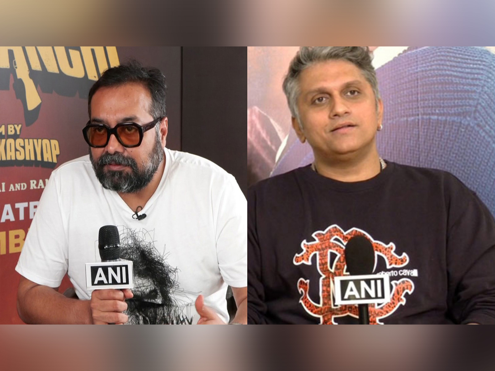 Anurag Kashyap (L) and Mohit Suri (R) (Photo/ANI)   
