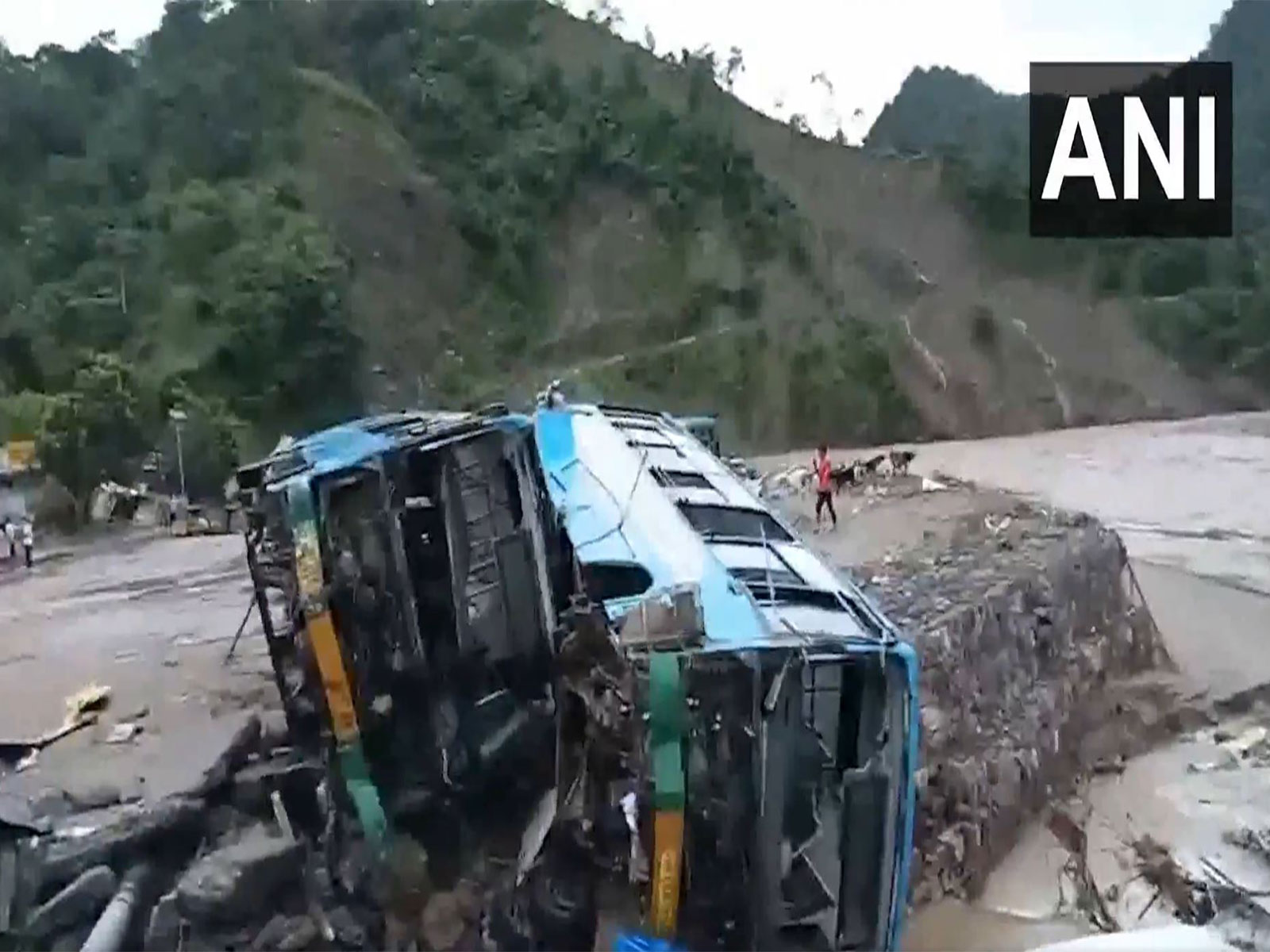 Heavy rain wreaks havoc in Dharampur, bus stand submerged (Photo/ANI) Heavy rain wreaks havoc in Dharampur, bus stand submerged (Photo/ANI)