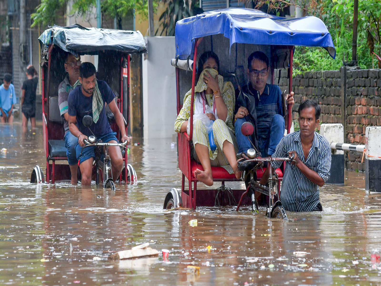 Visuals of heavy rains in Assam (File Photo/ANI) Visuals of heavy rains in Assam (File Photo/ANI)