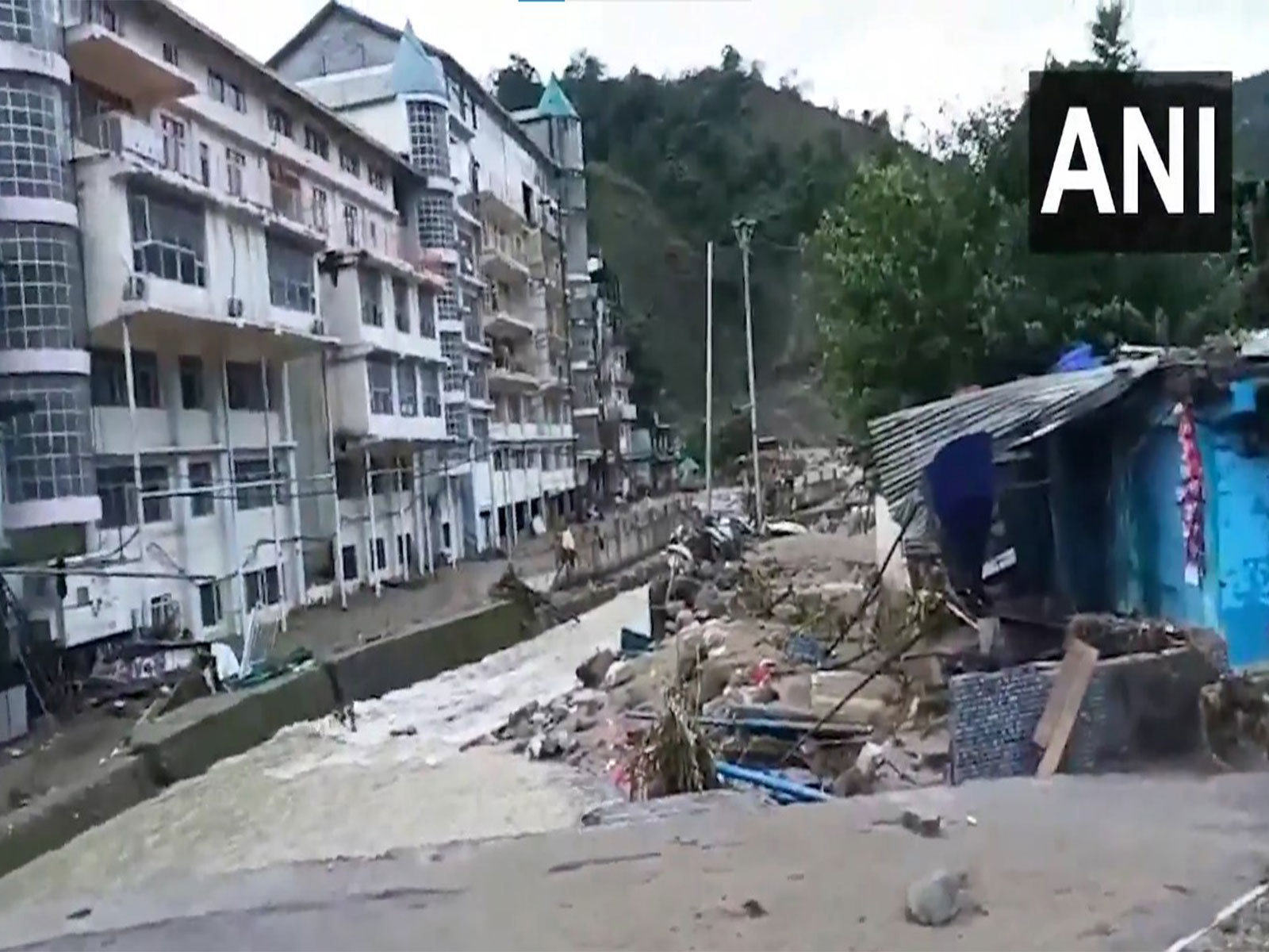 Heavy rain wreaks havoc in Dharampur area. (Photo/ANI) Heavy rain wreaks havoc in Dharampur area. (Photo/ANI)