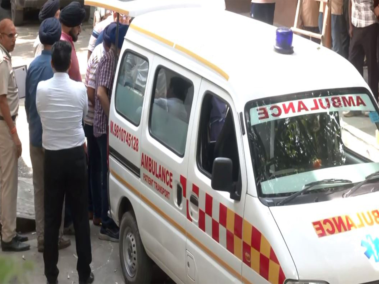 Visual from the spot (Photo/ANI) Visual from the spot (Photo/ANI)